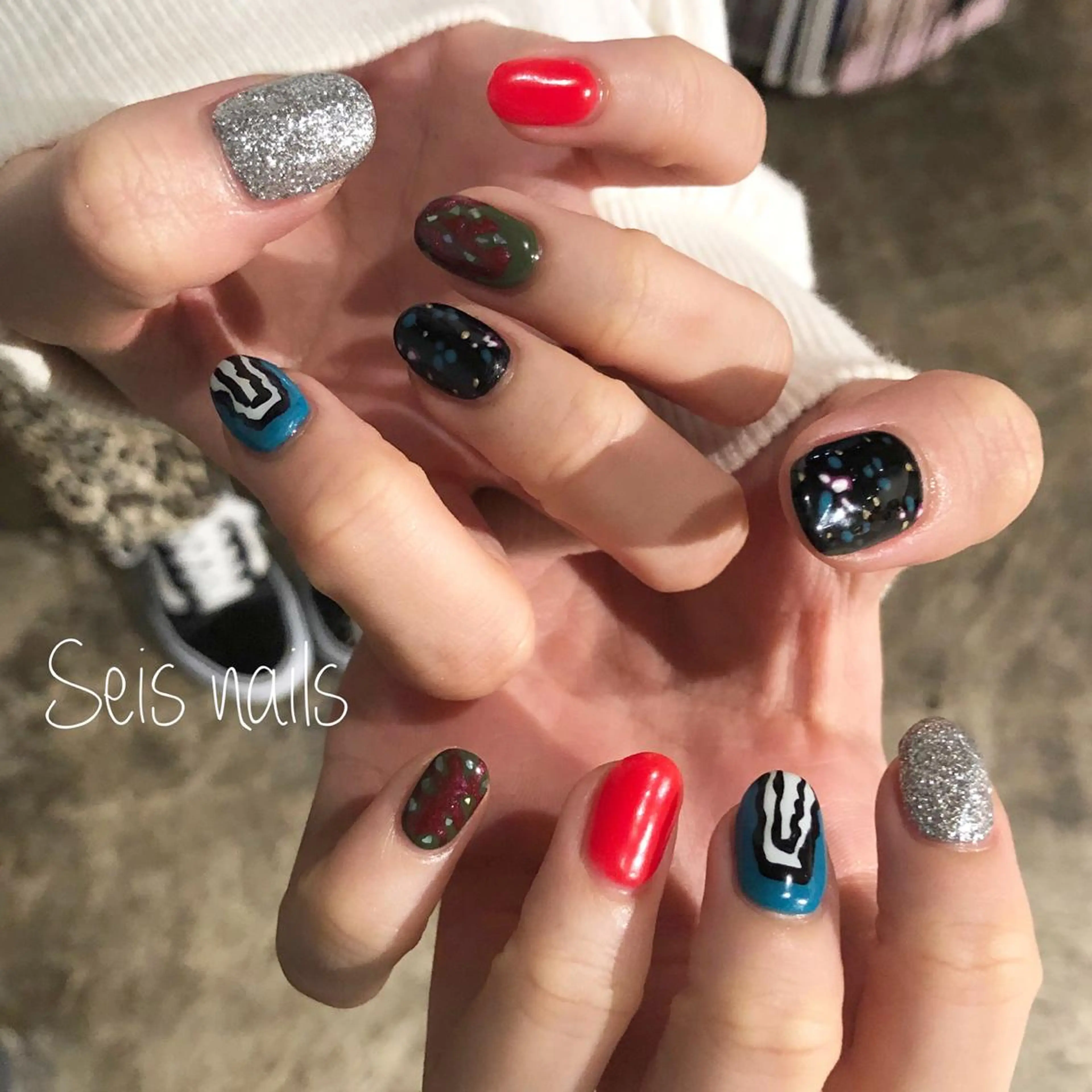 ネイル Seis Shihoのネイルデザイン