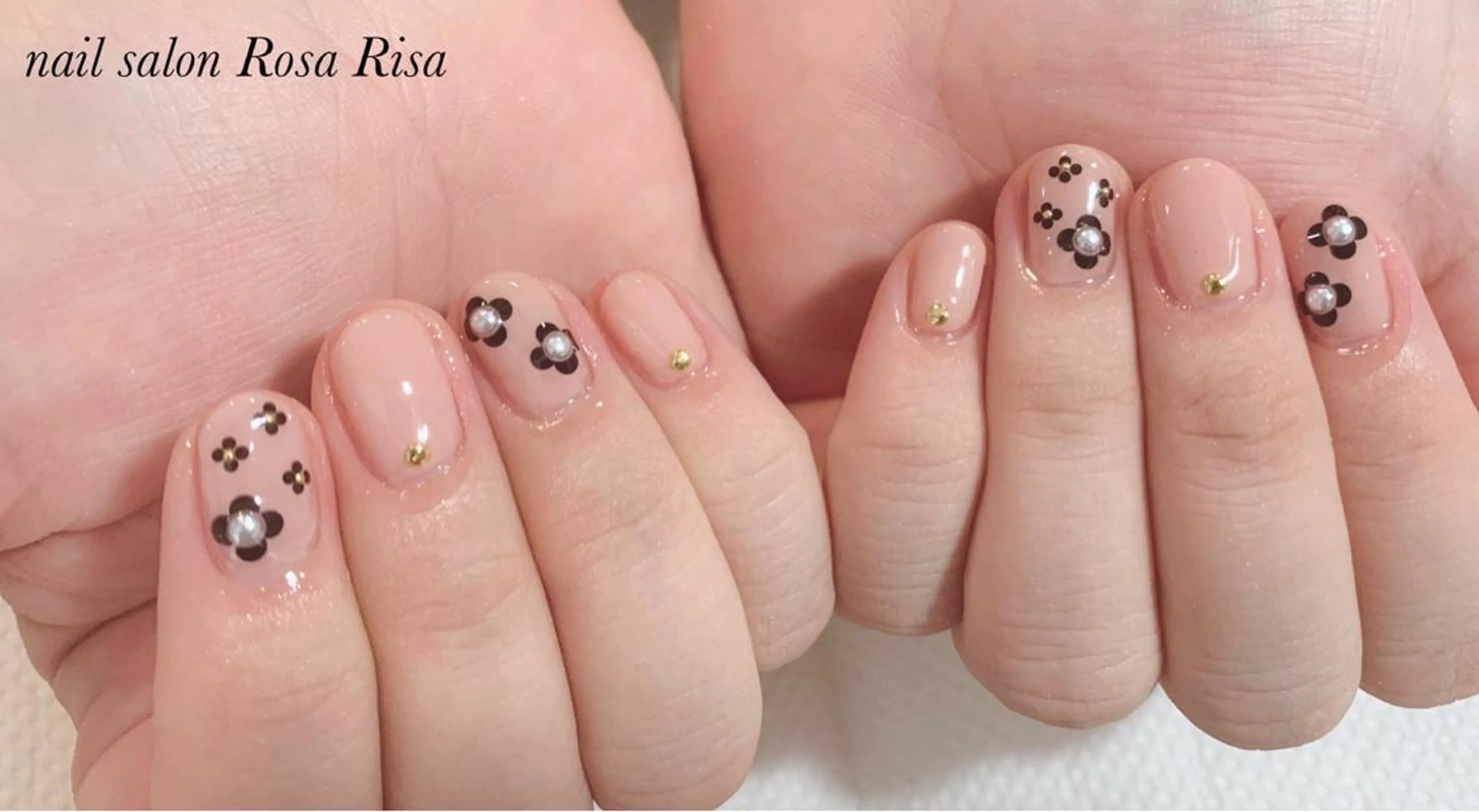 ショート ネイル ハンドネイル ネイルスタジオ シェイクユアハンズのネイルデザイン