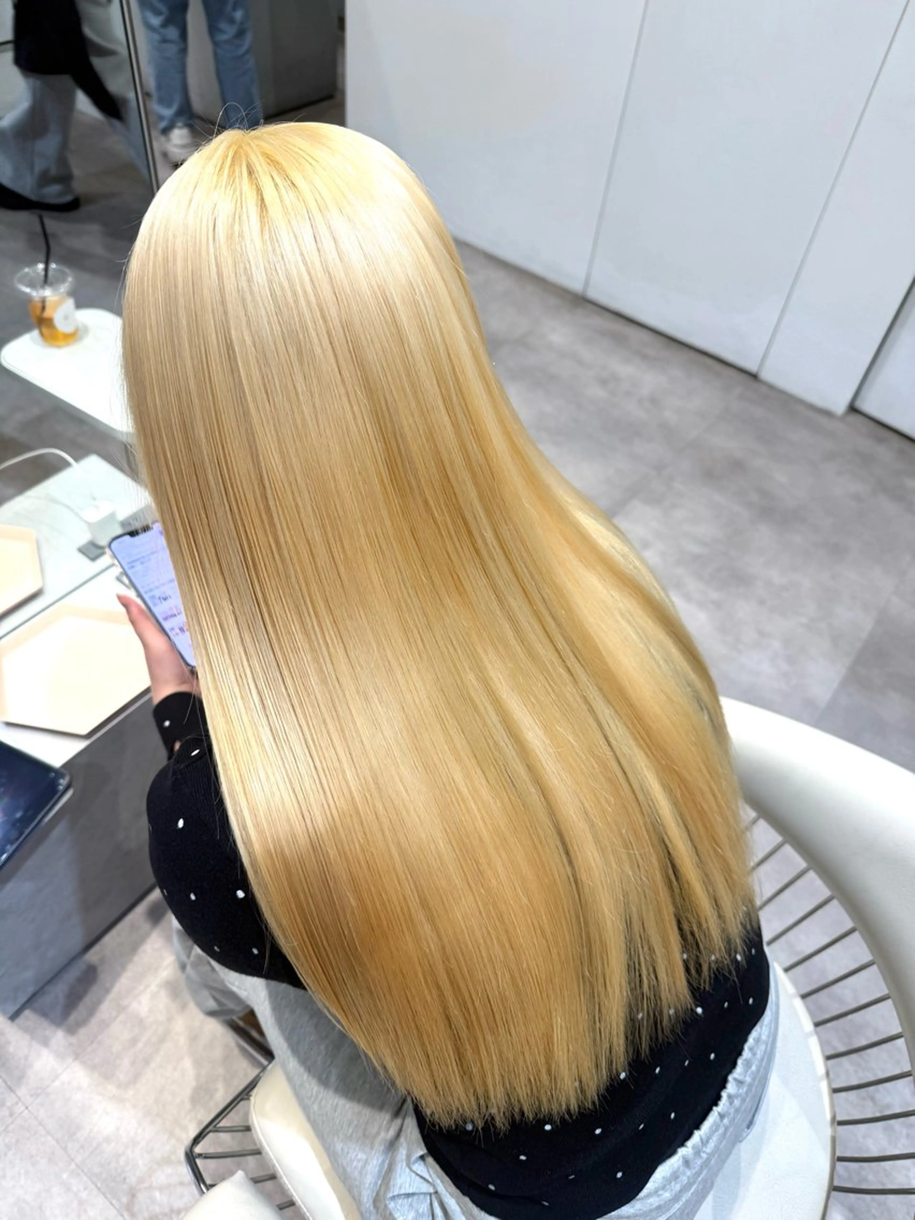 ロング カラー ブリーチ ブロンド ケアブリーチ ハイトーンカラー 髪質改善 カット ヘアカラー 💎透明感カラー特化 💎TAISEIのヘアスタイル