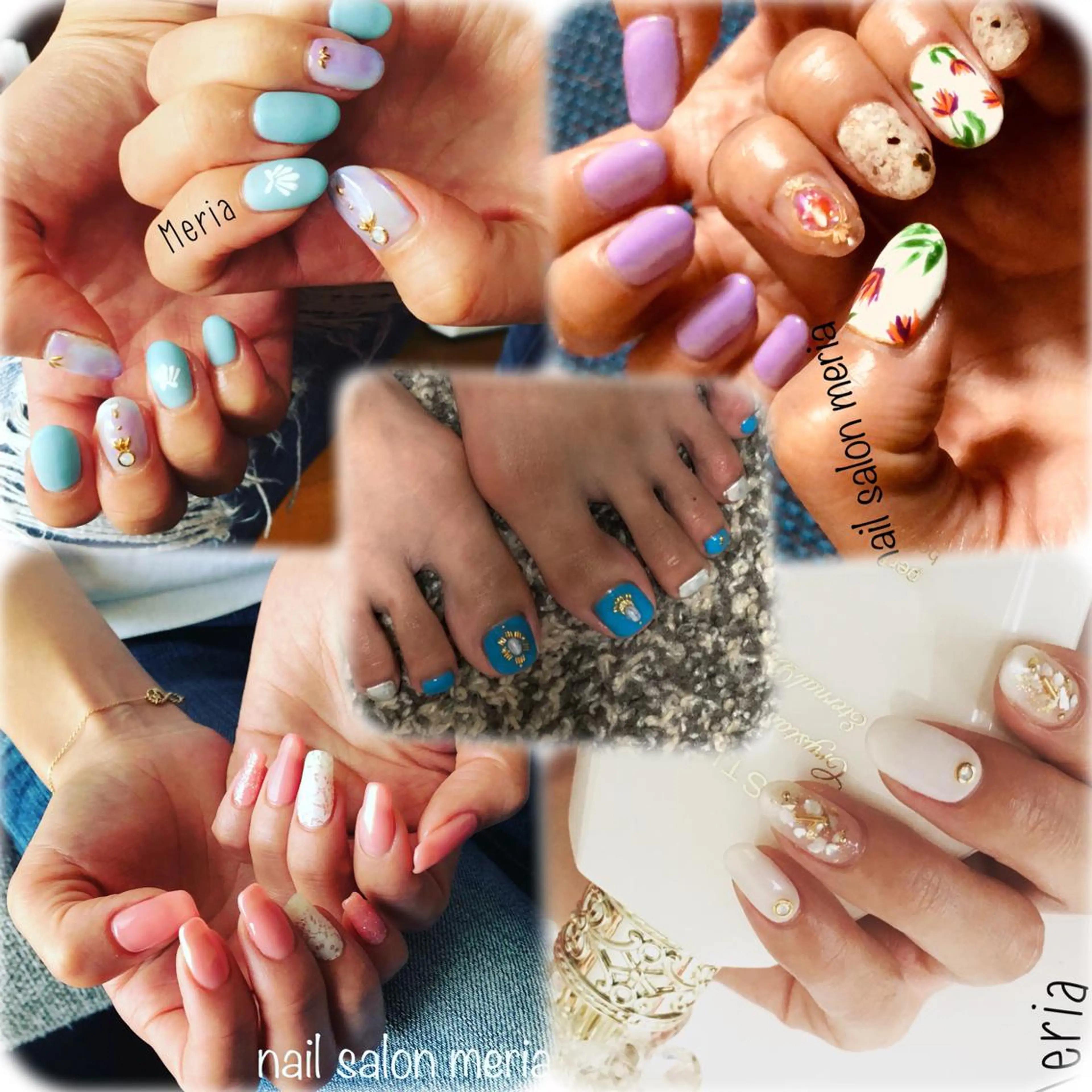 ネイル ハンドネイル プライベートビューティーサロンメリア所属・ビューティーサロン meriaのネイルデザイン