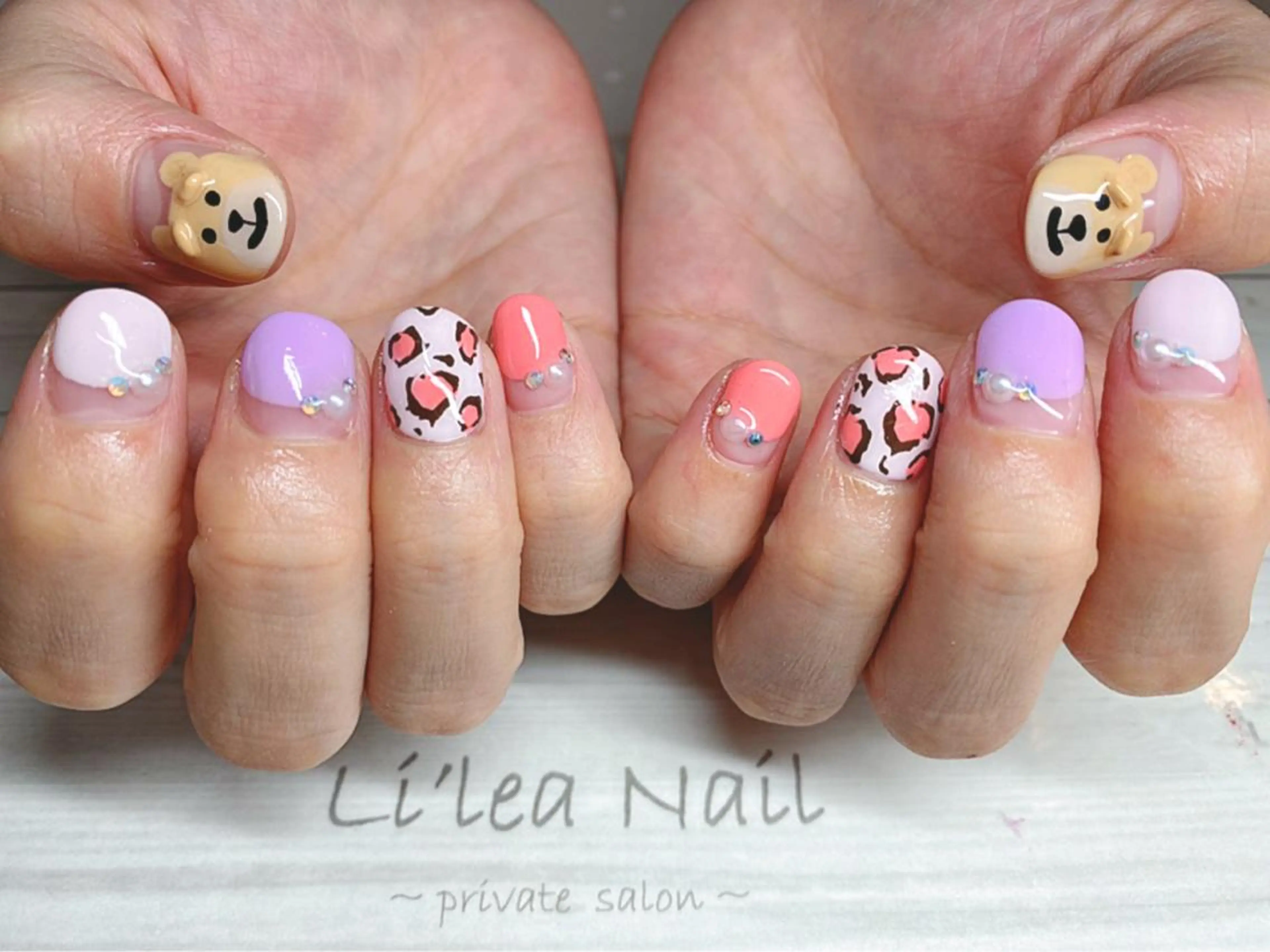 ネイル Li'leaNail AINAのネイルデザイン