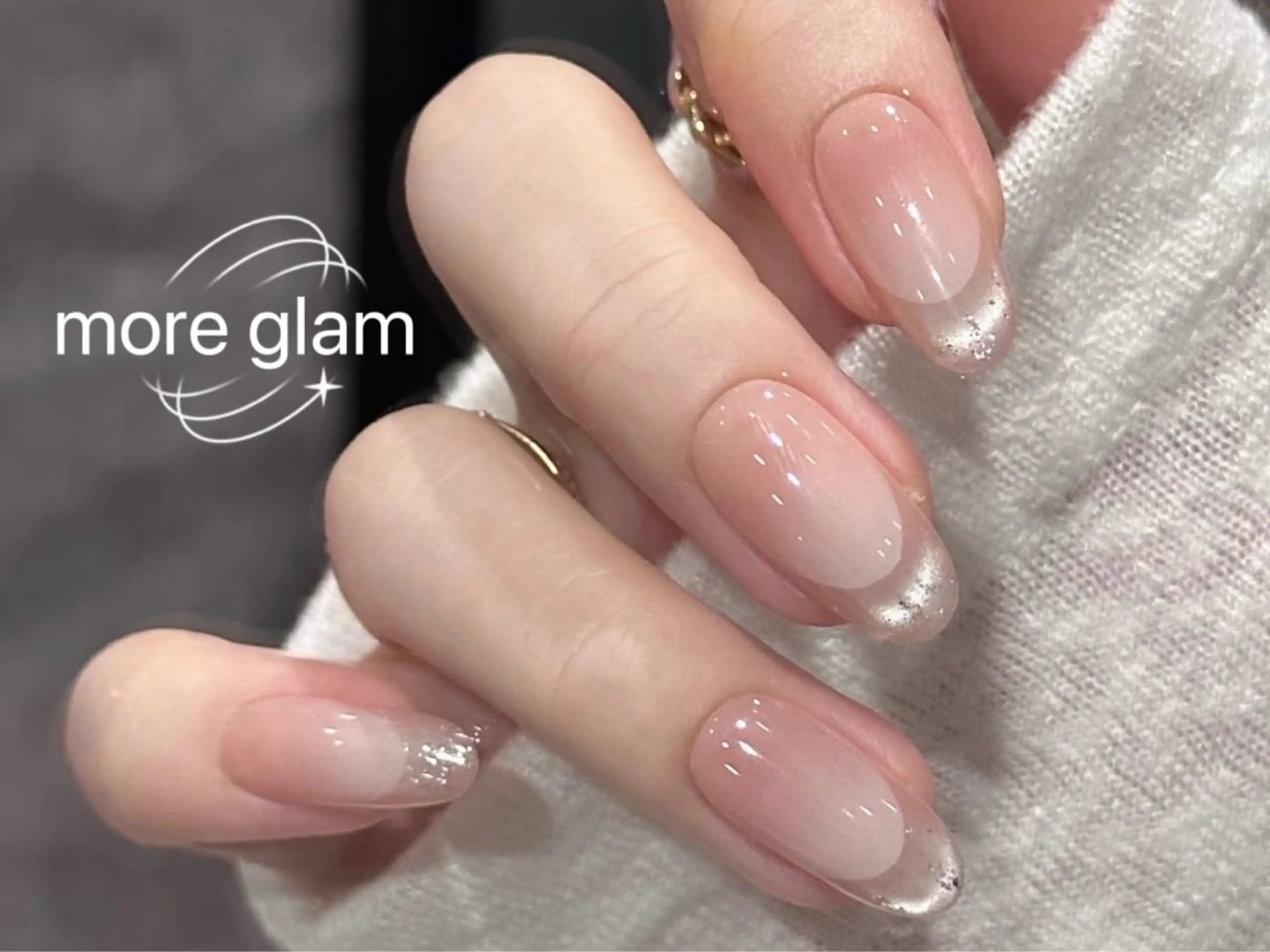 ミディアム more glam 原宿店のネイルデザイン