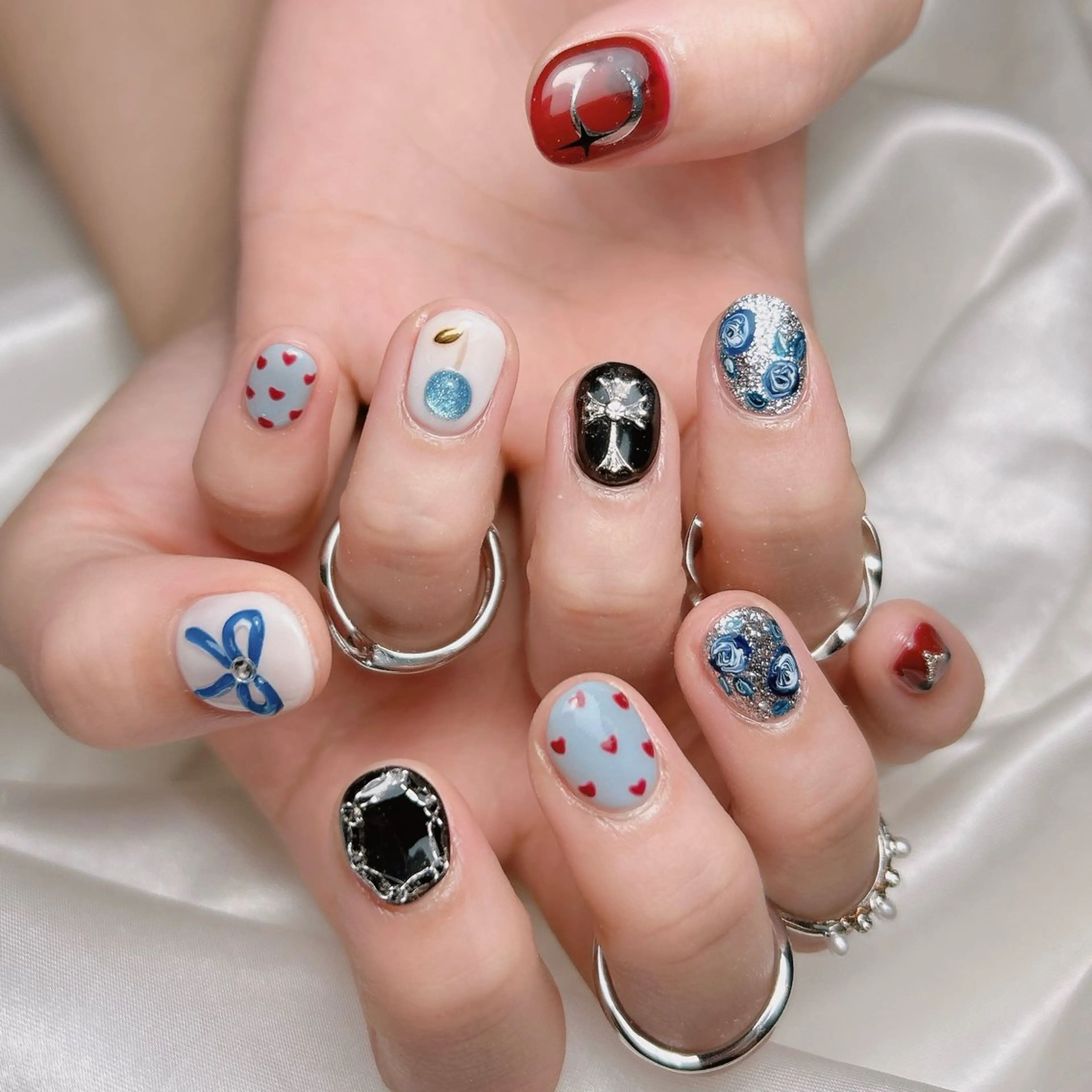 ネイル ハンドネイル junna 金山.東別院.上前津のネイルデザイン