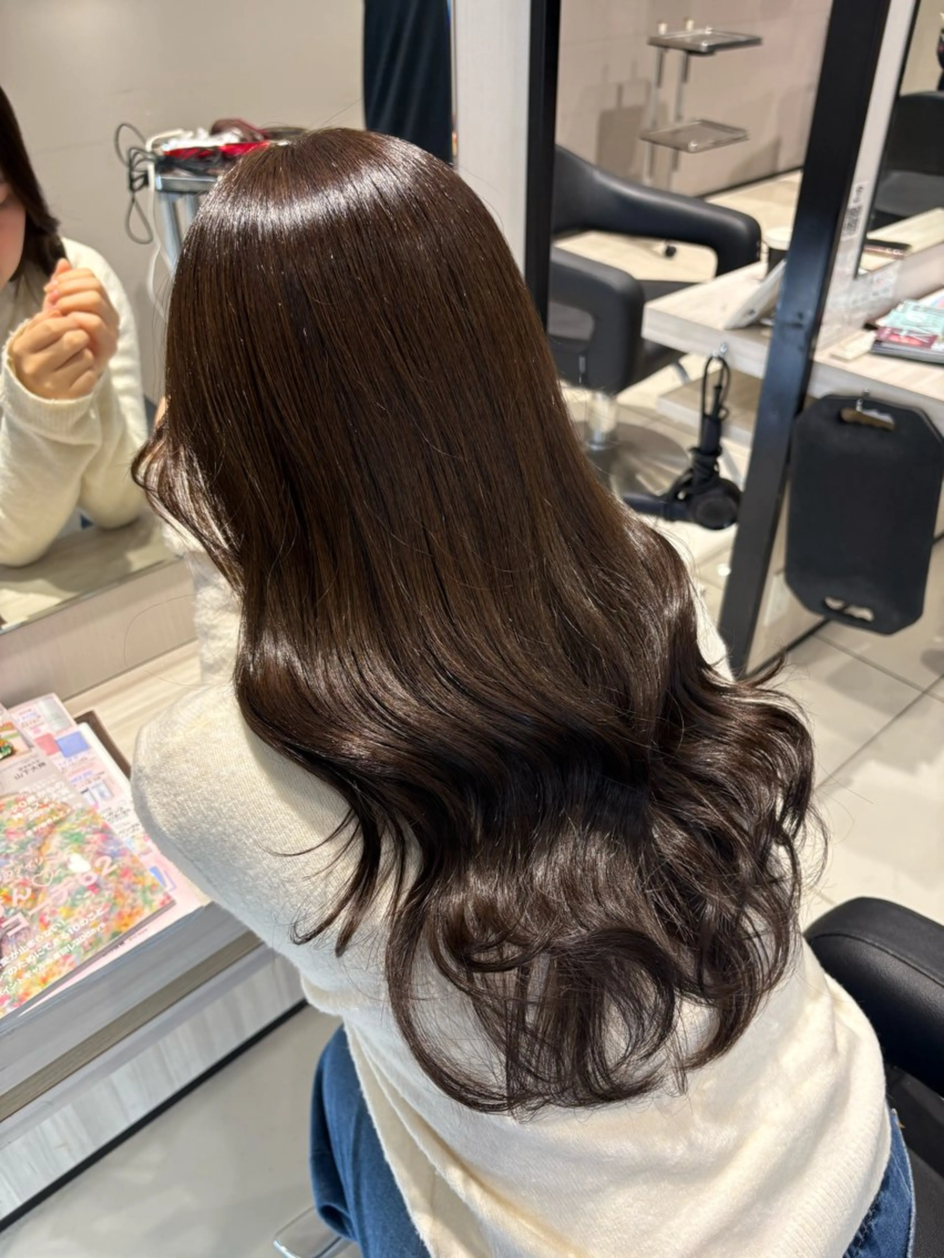 ロング カラー ヘアカラー トリートメント 🫧うる艶ハイトーン 🫧💘サヤ💘のヘアスタイル