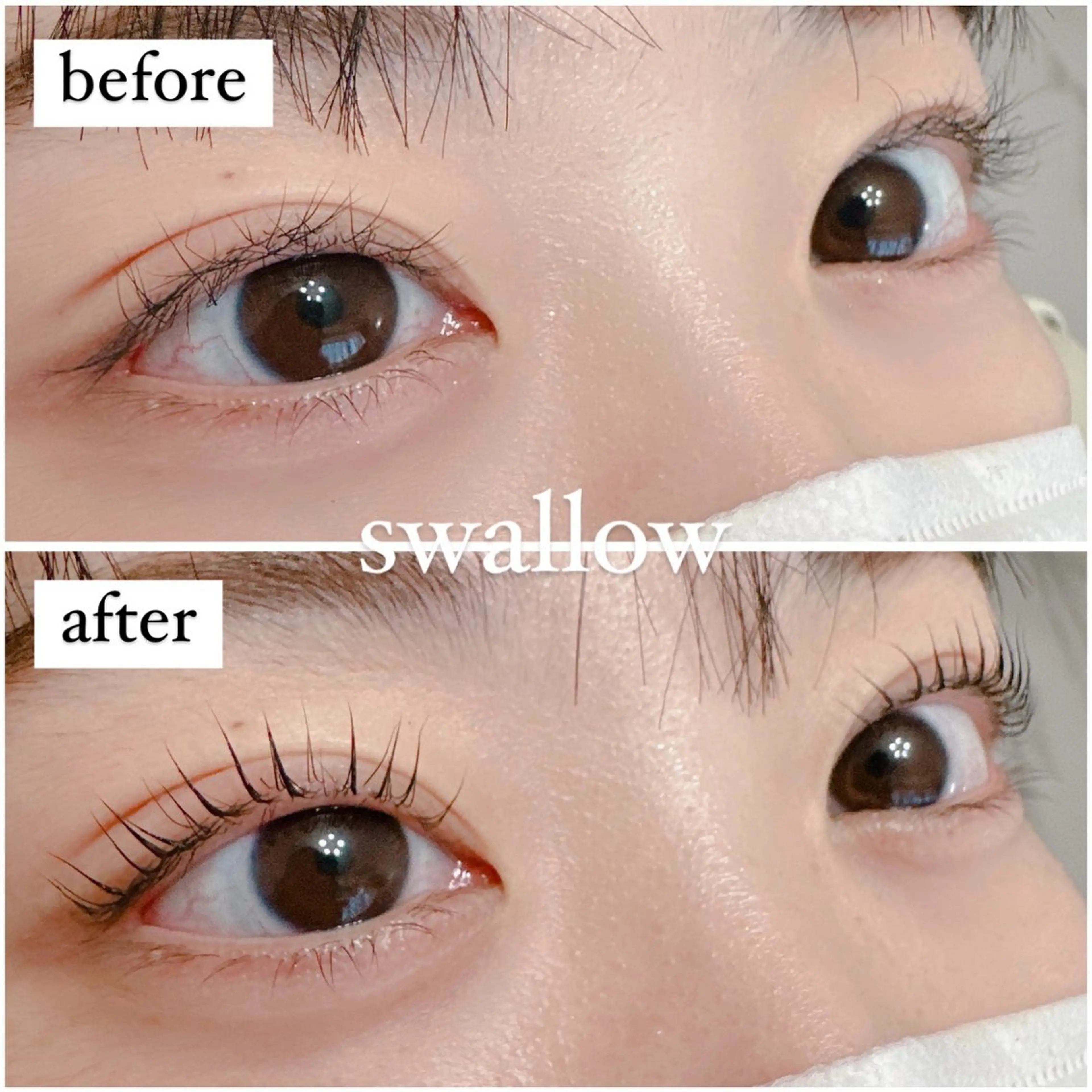 マツパ swallow 奈良西大寺店のマツエク・マツパデザイン