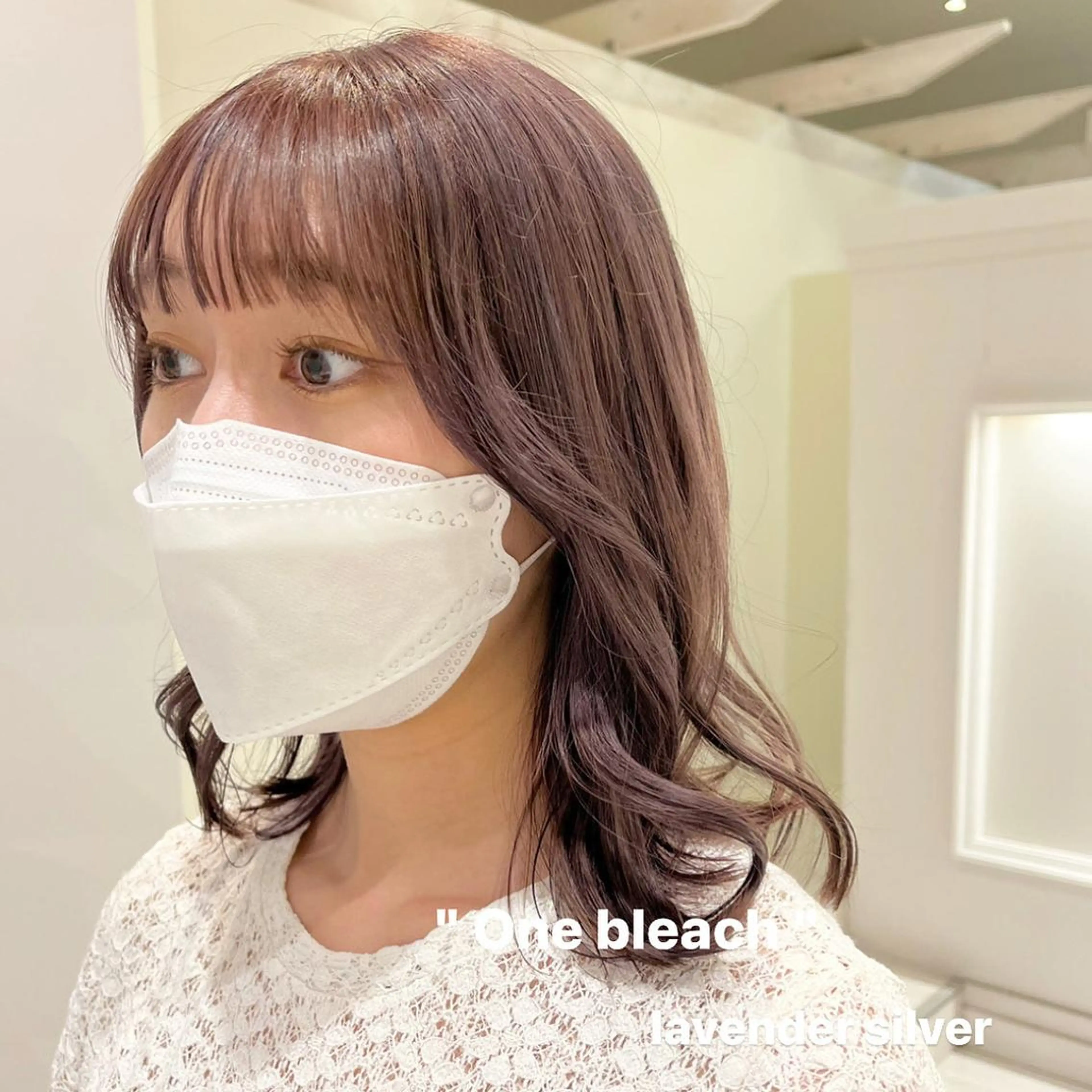 ミディアム カラー GOODDAY ヘアサロンのヘアスタイル