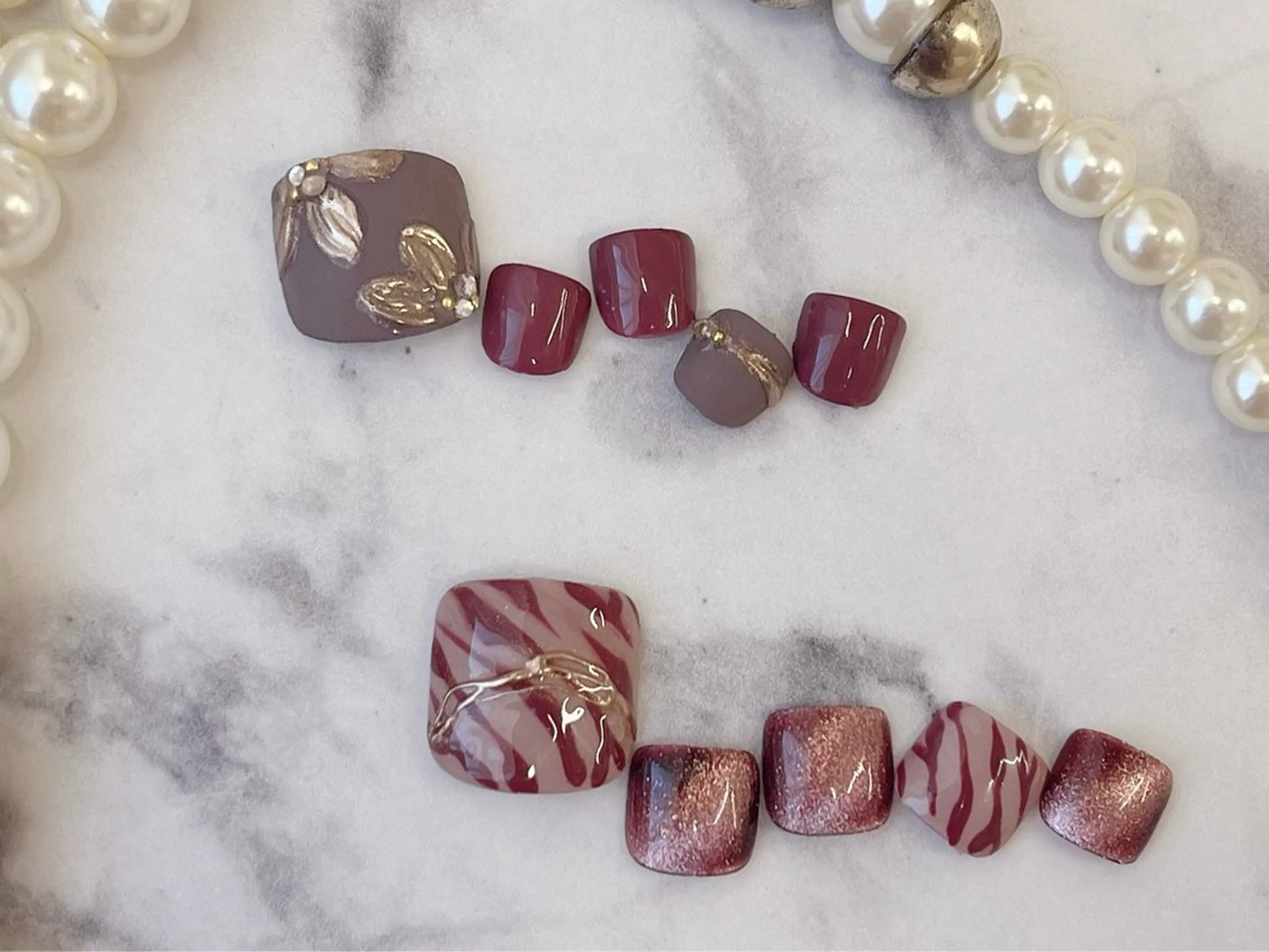 ネイル フットネイル Regene ARAKIのネイルデザイン