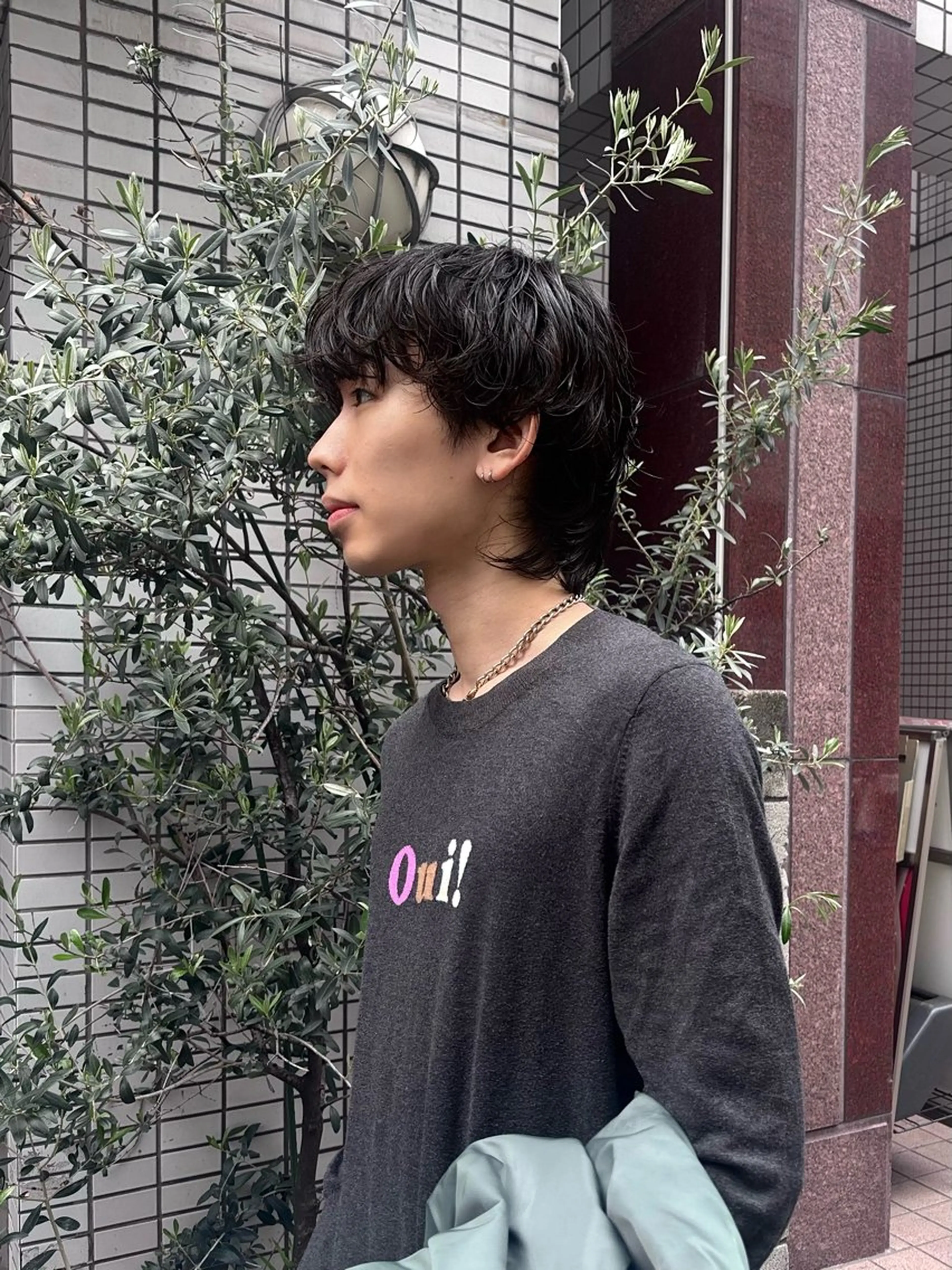 パーマ メンズ メンズパーマ ボブ/メンズ/パーマ /Tamakiのヘアスタイル