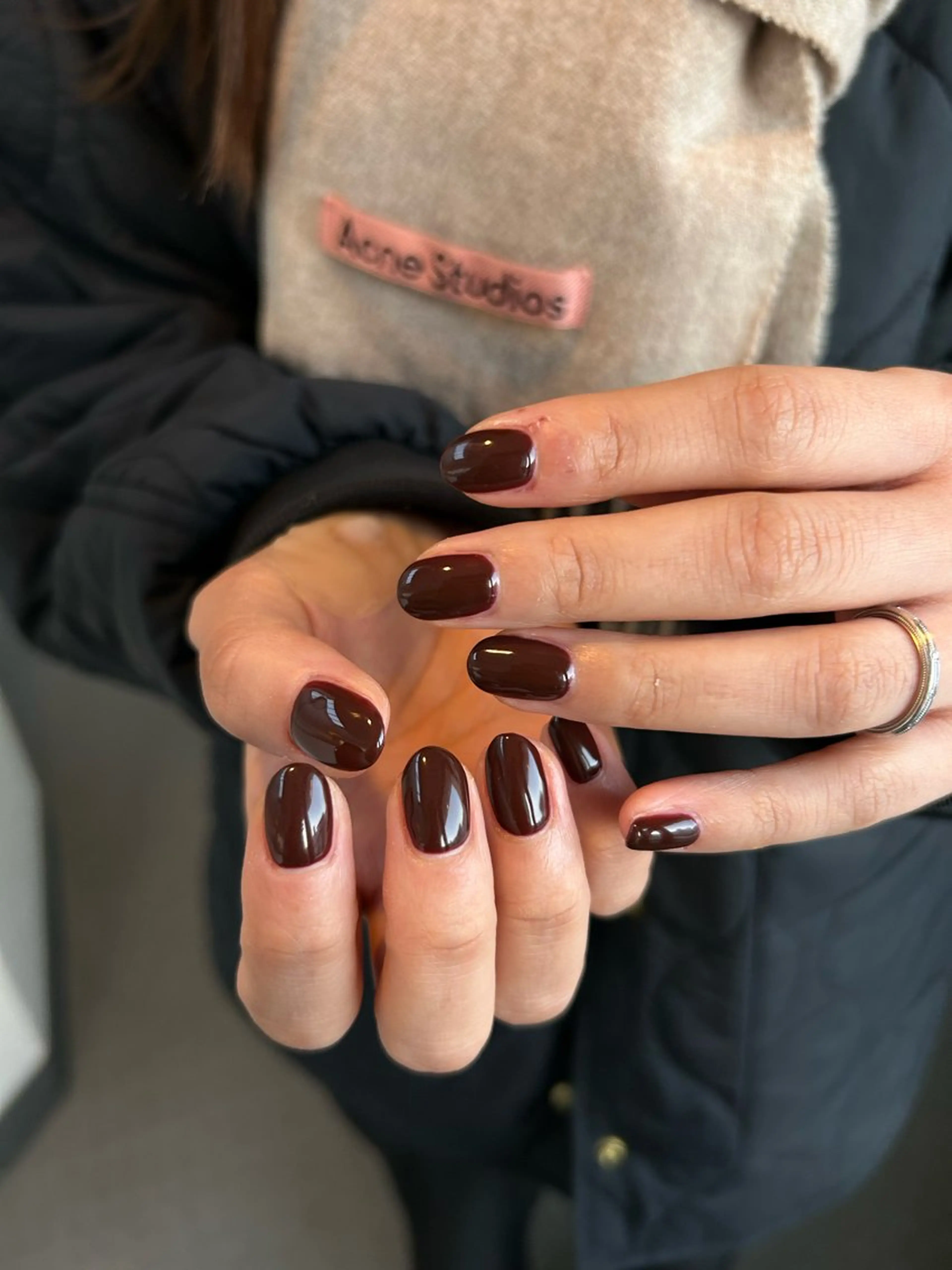 セミロング ハンドネイル Nbibi nail salonのネイルデザイン