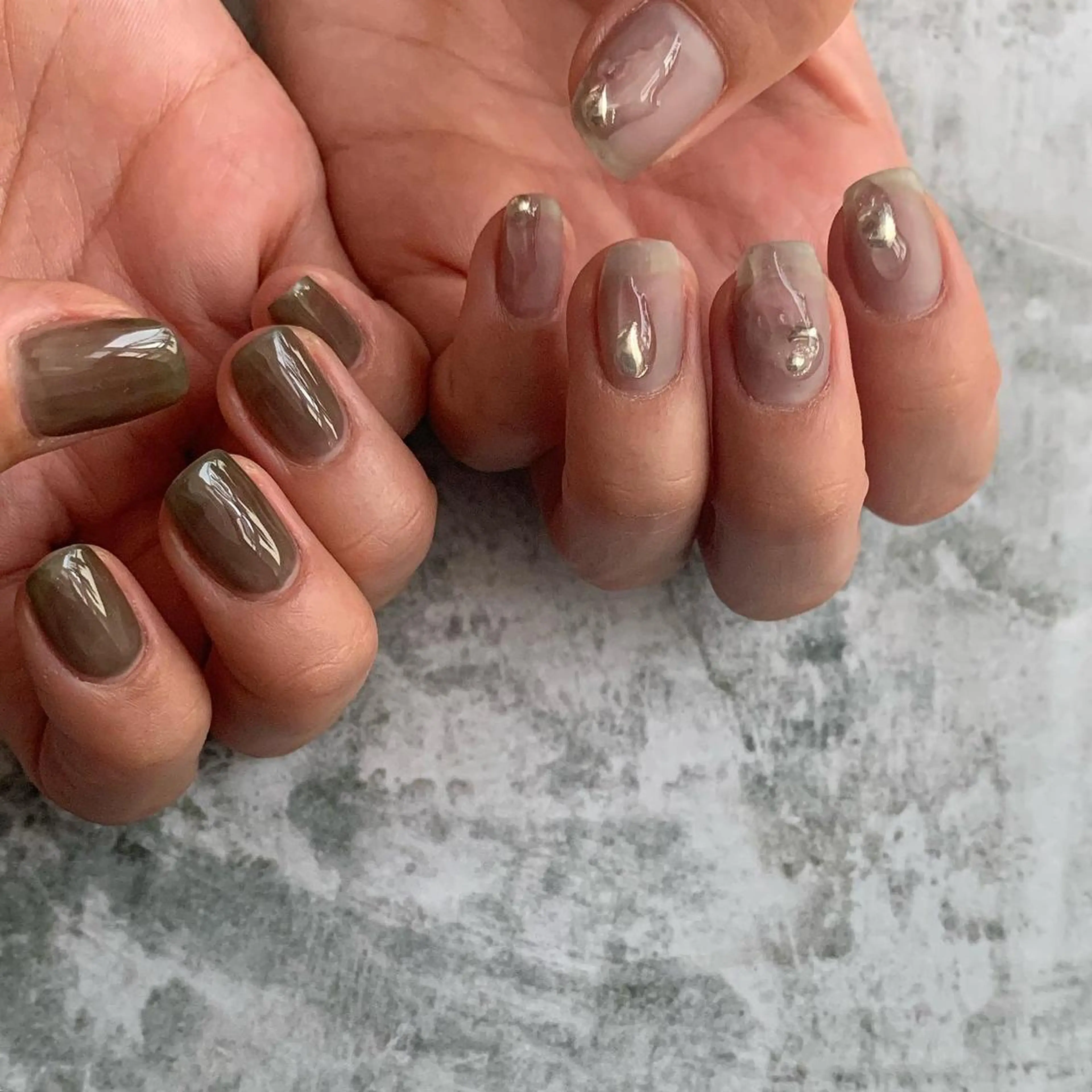 ネイル マットネイル ミラーネイル ハンドネイル ハンドケア lyly.nail所属・lylynail YUUKAのネイルデザイン