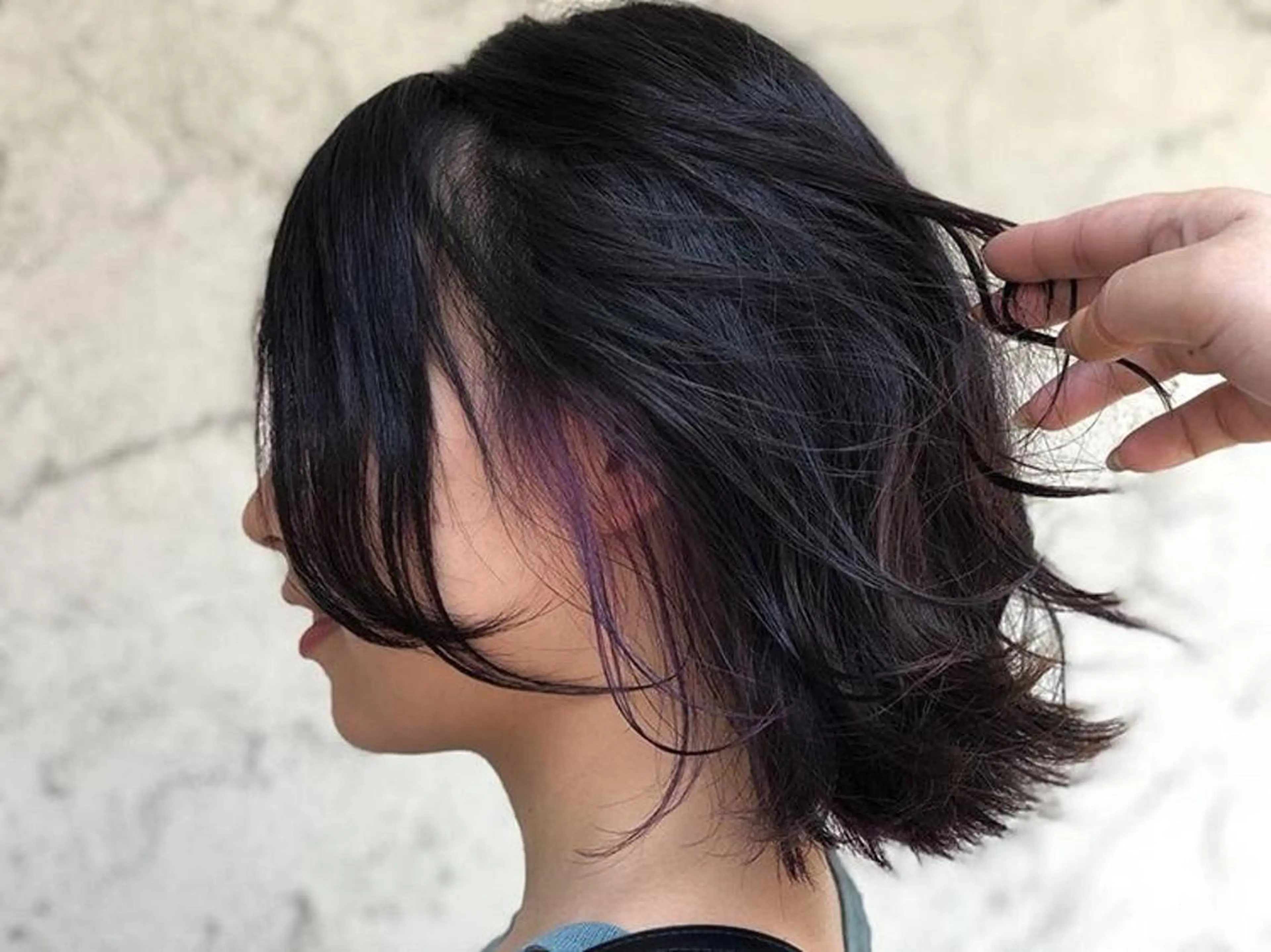 ミディアム パープルカラー 🩵Arisa MODE K's🫧のヘアスタイル