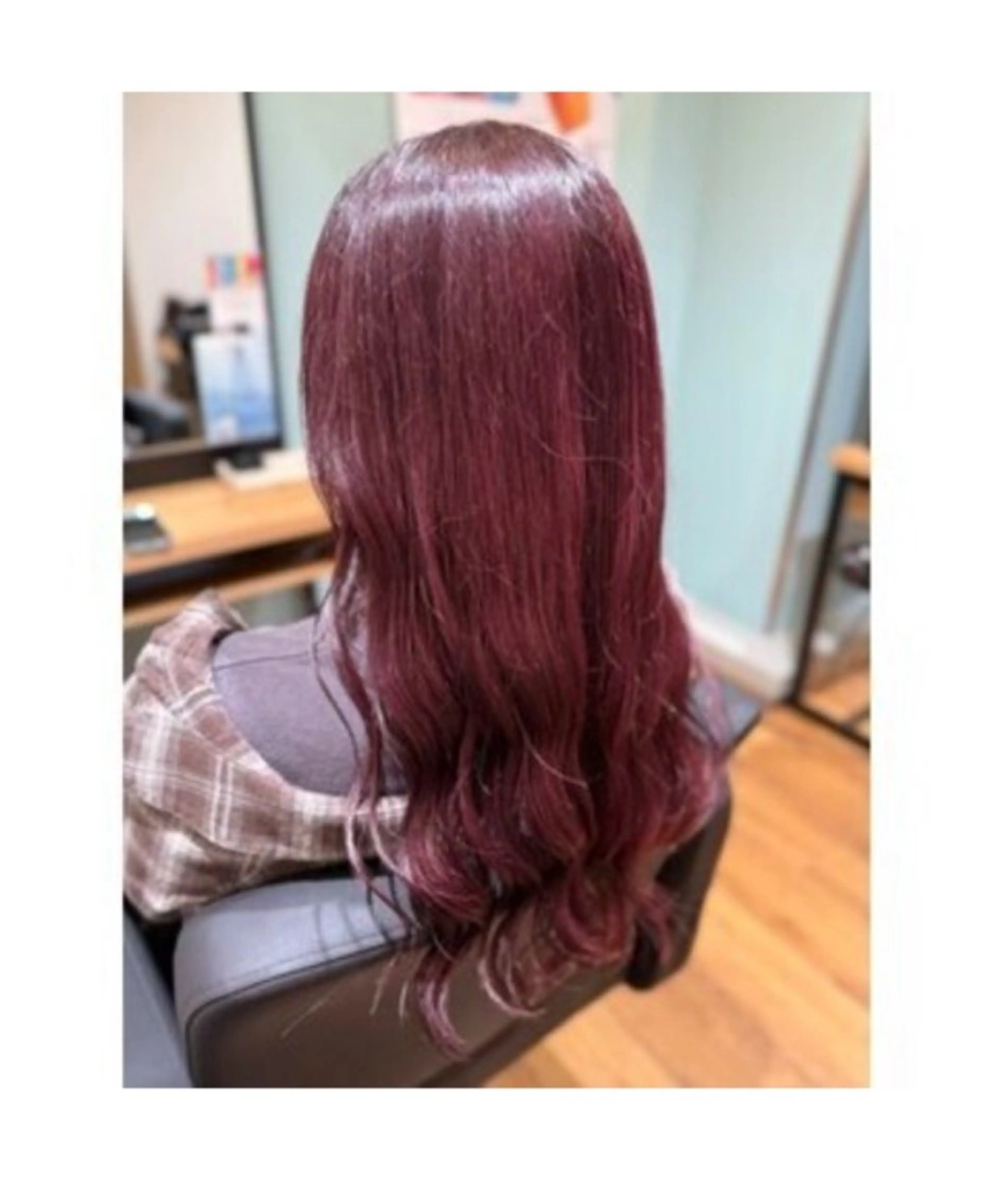 カラー ヘアカラー 梶 瑞希のヘアスタイル