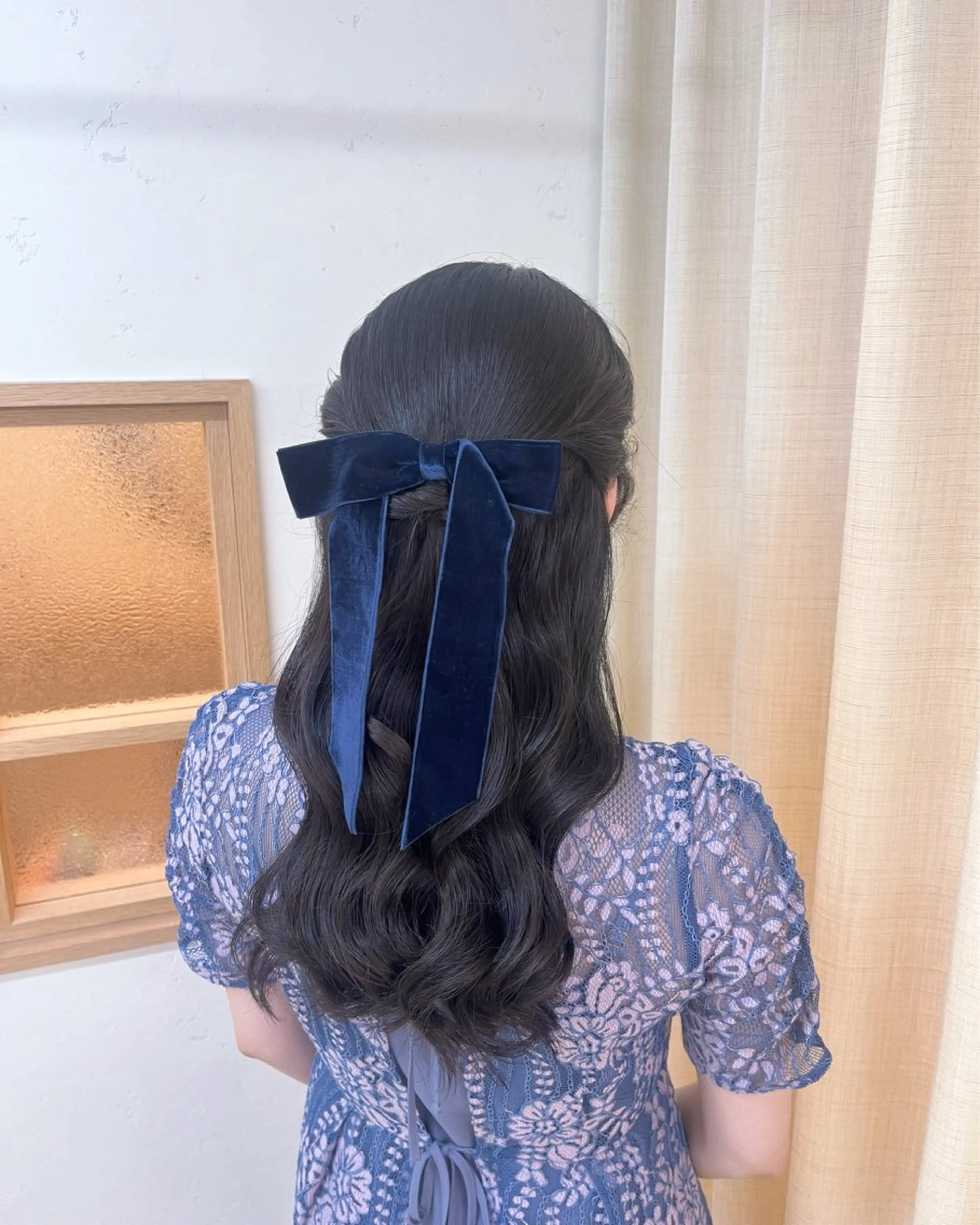 ヘアアレンジ ハーフアップ ヘアセット 垢抜けヘアメイク🫧 JURI🪽のヘアスタイル