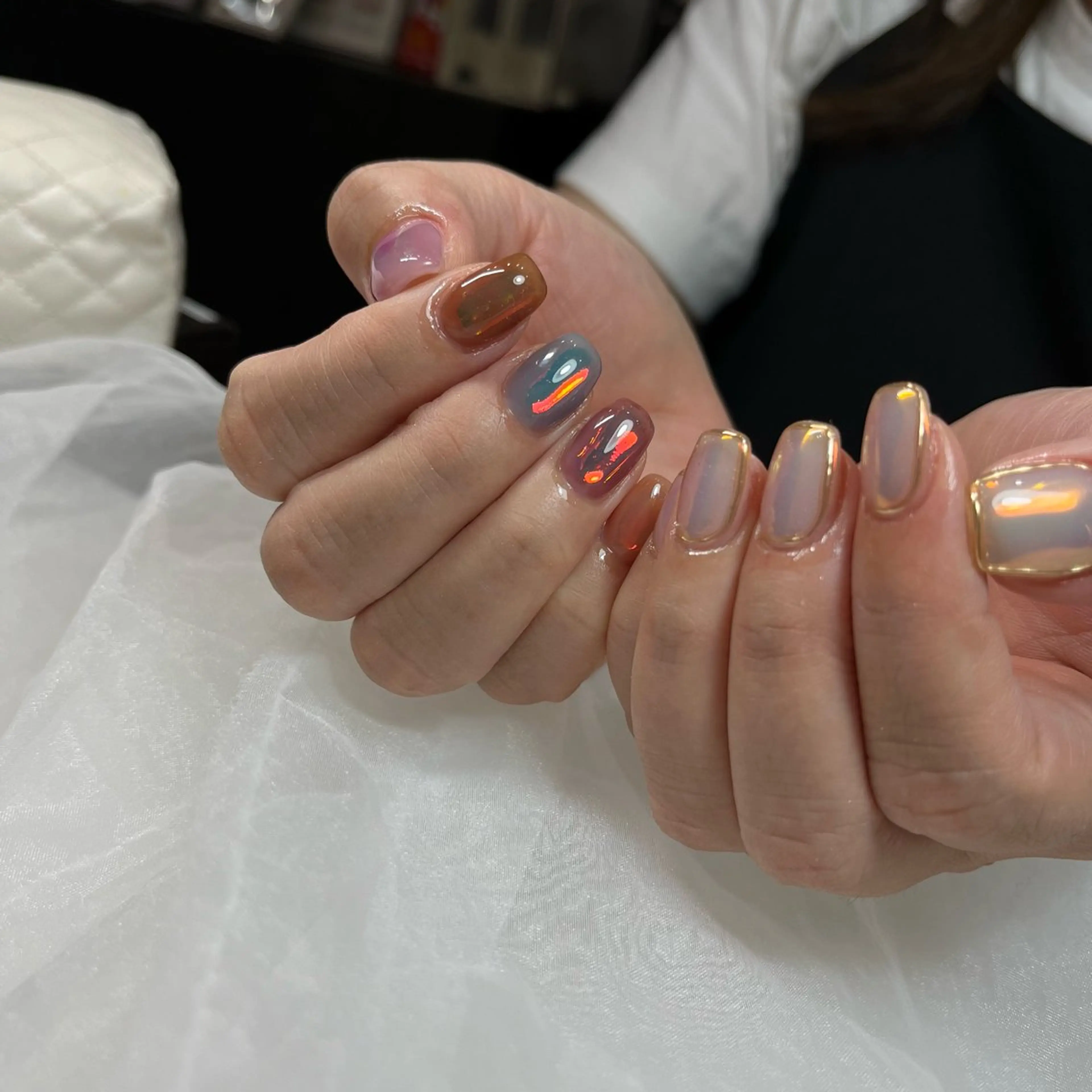 ネイル ハンドネイル atelier alle.のネイルデザイン