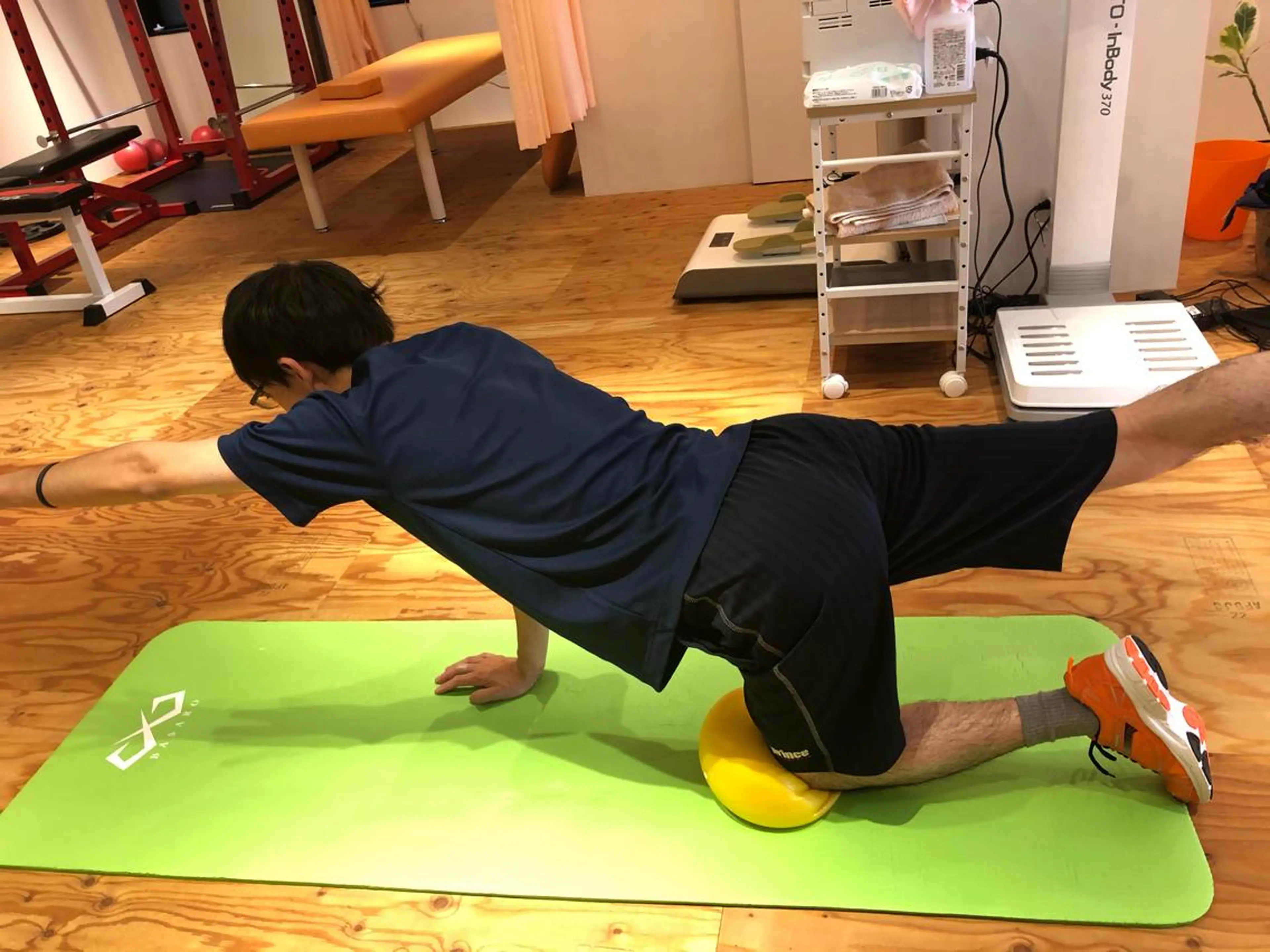 体幹トレーニングの写真