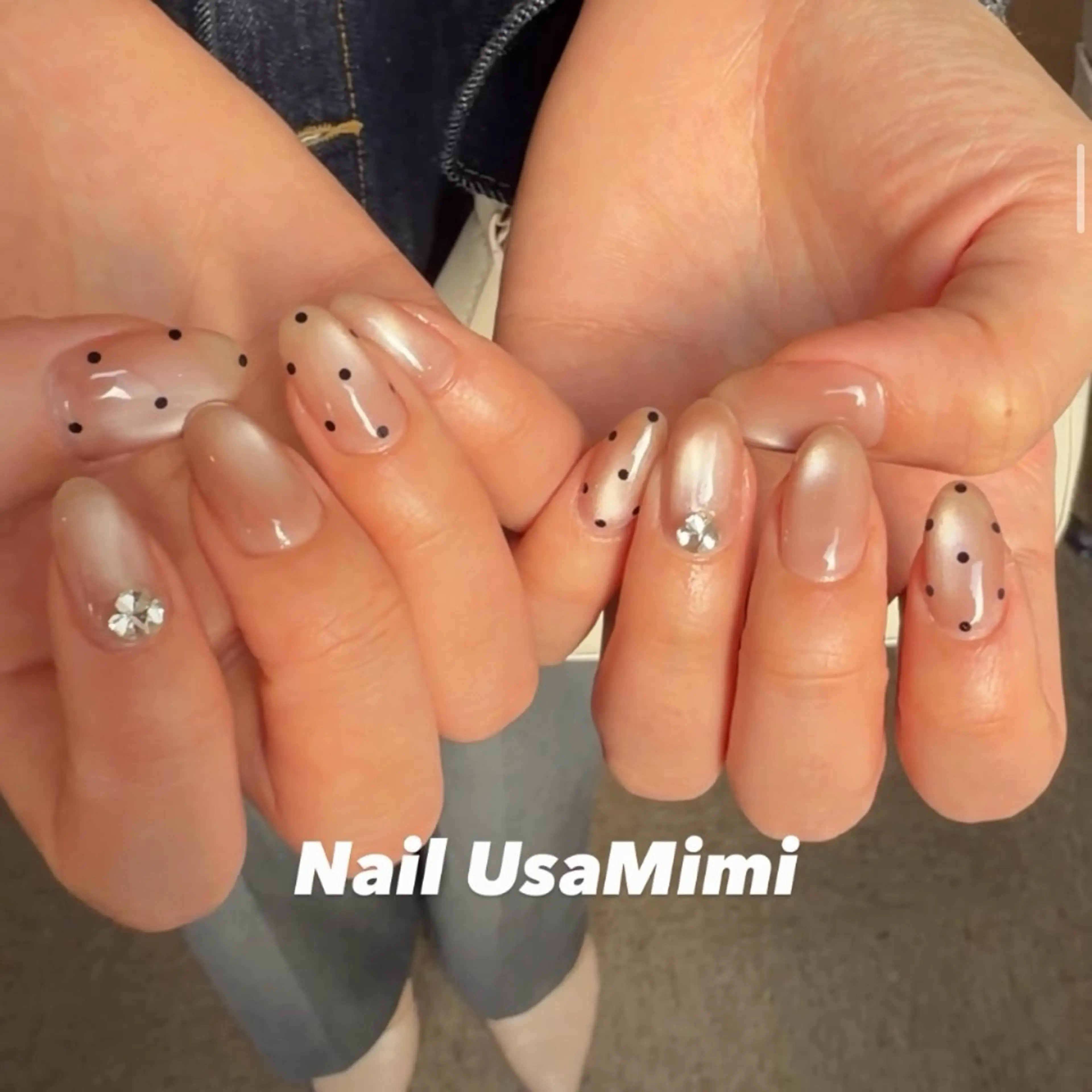 ネイル ハンドネイル 本町Nail Usa Mimi SAKIのネイルデザイン