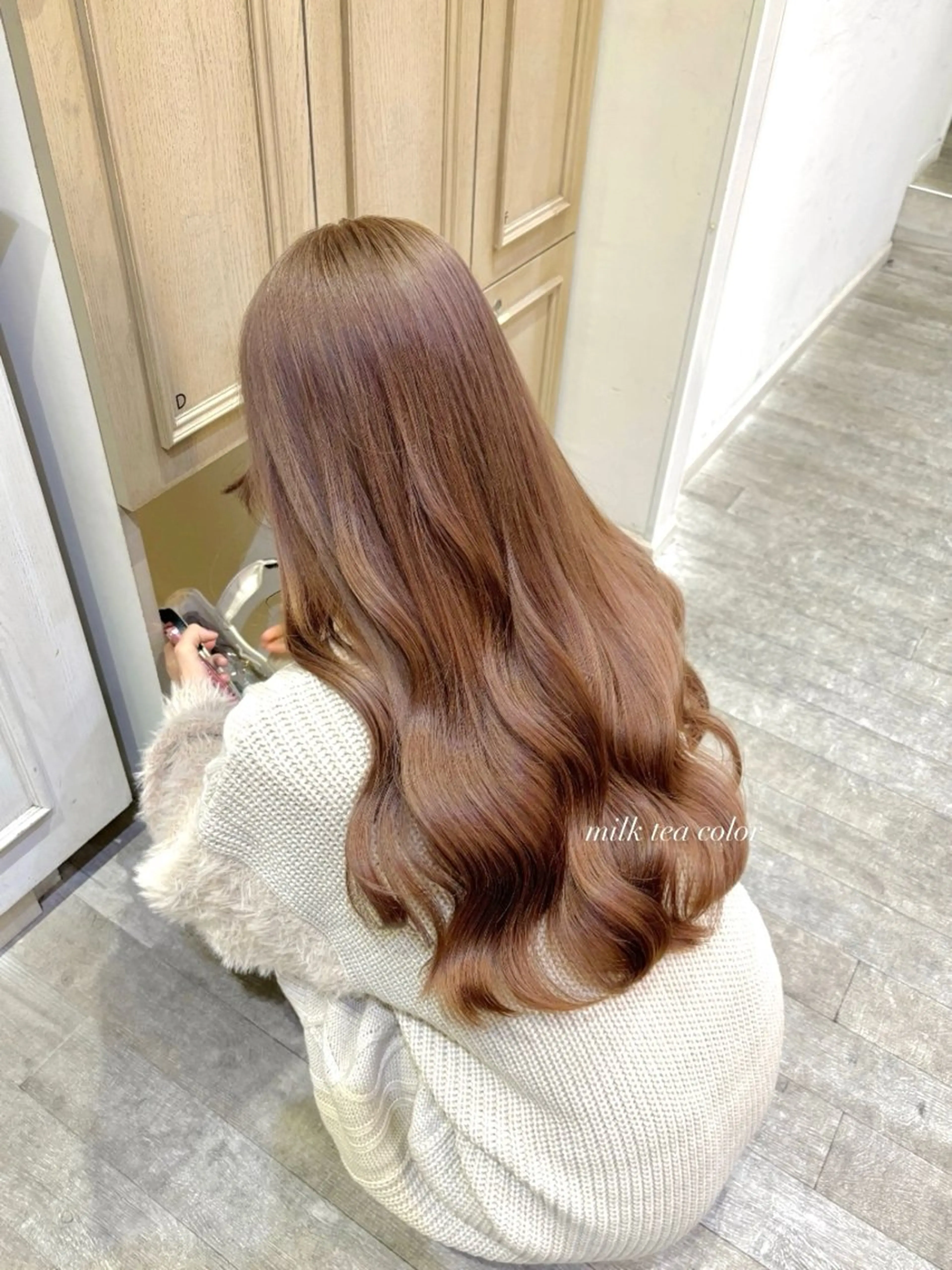 ロング カラー ハイトーンカラー/ 長さだし🐇きょうかのヘアスタイル