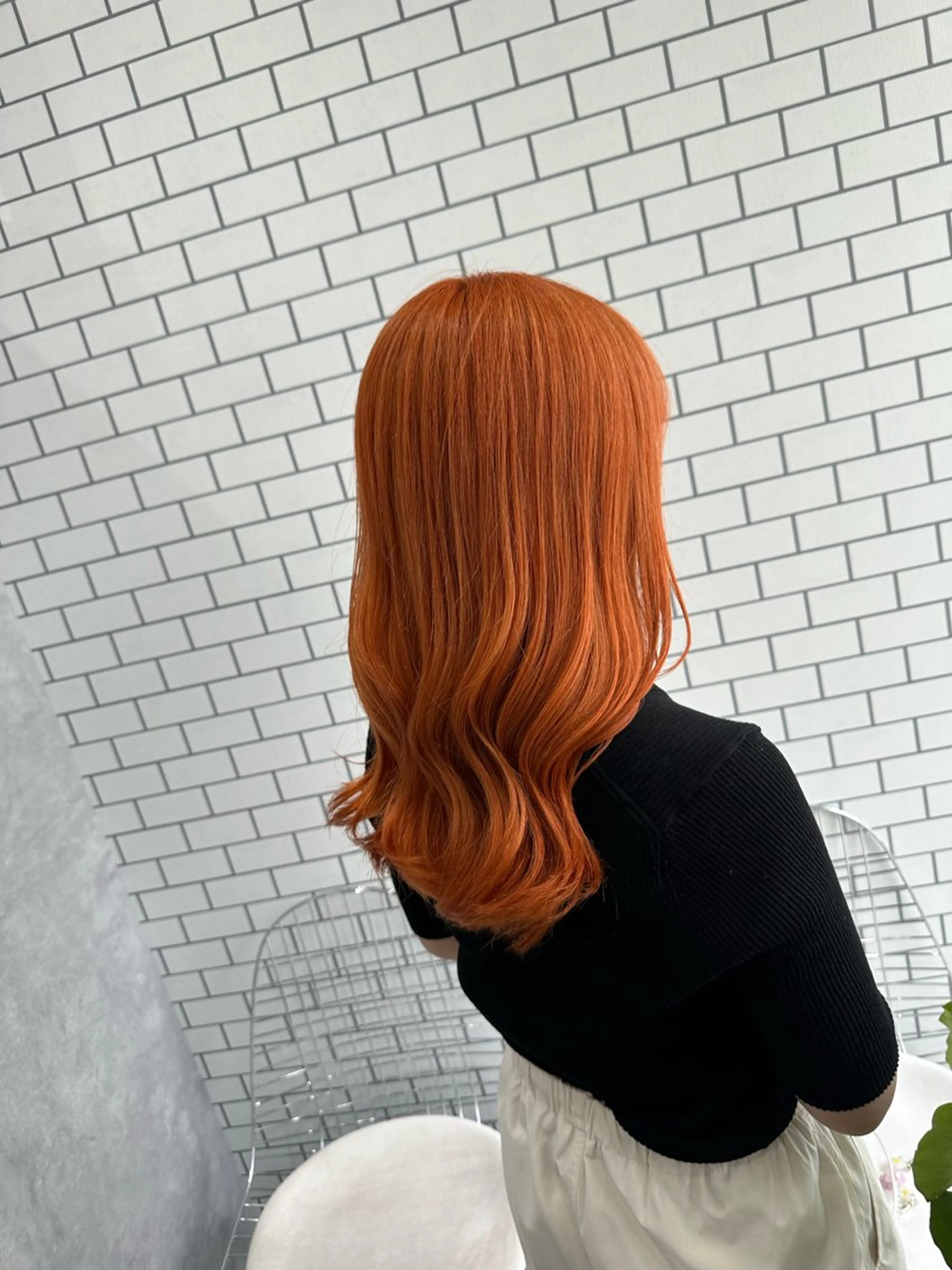 ダメージ軽減ブリーチ+艶髪カラー+TOKIOトリートメントの写真