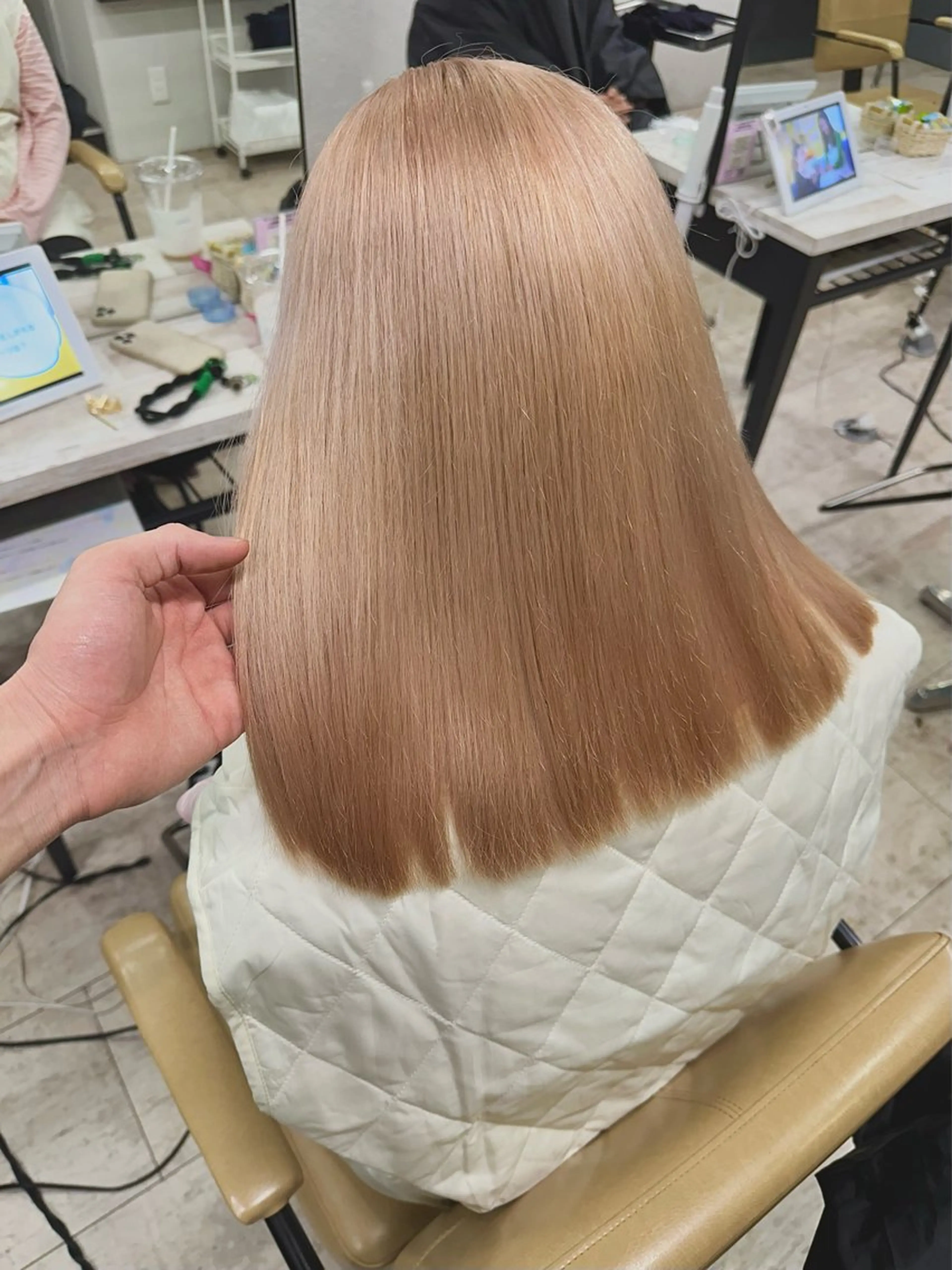 ミディアム カラー カット ヘアカラー トリートメント 🦄まるお しょう🦄のヘアスタイル