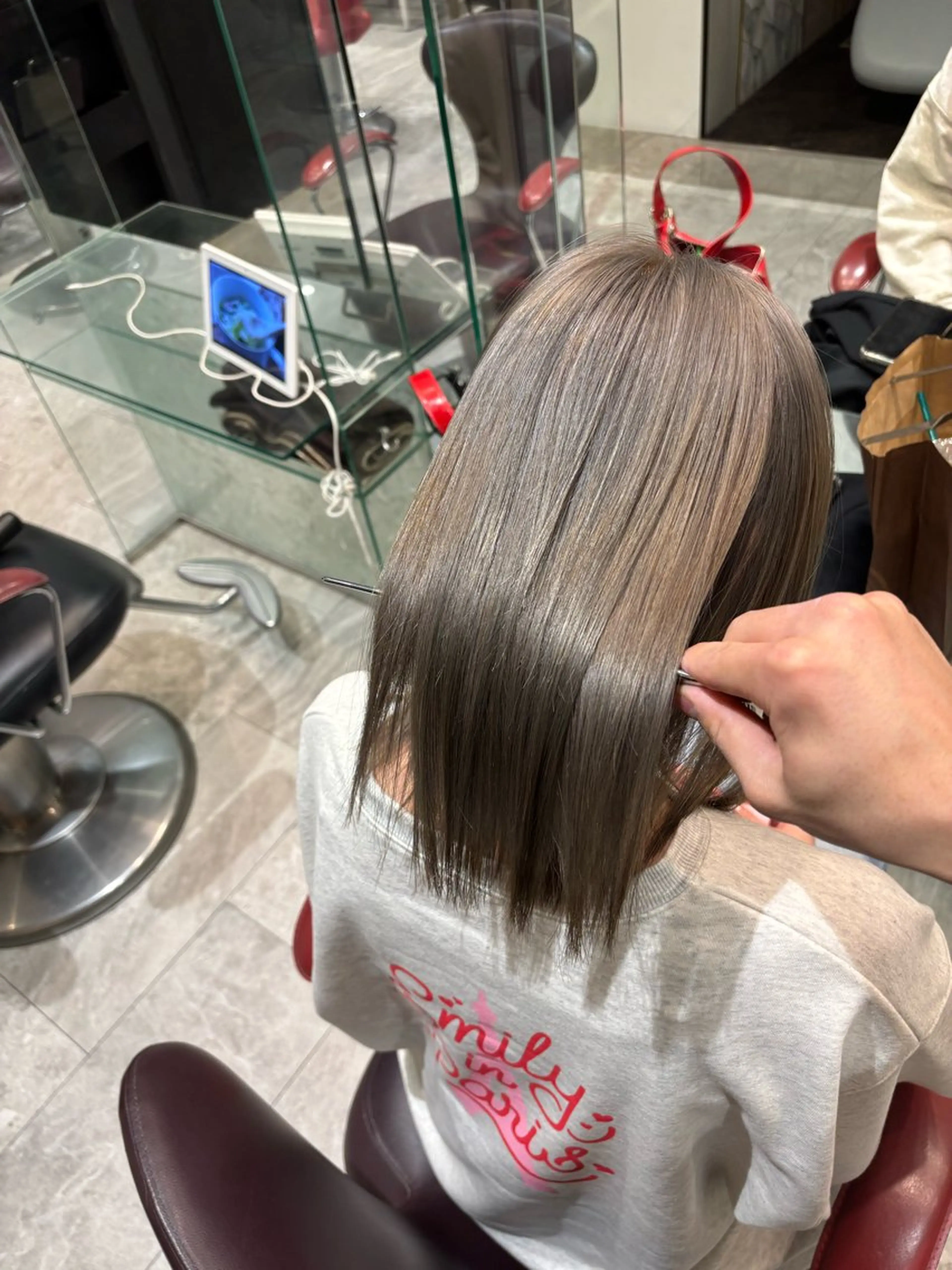 カラー 『ハイトーン特化』✨ 音喜多優也のヘアスタイル