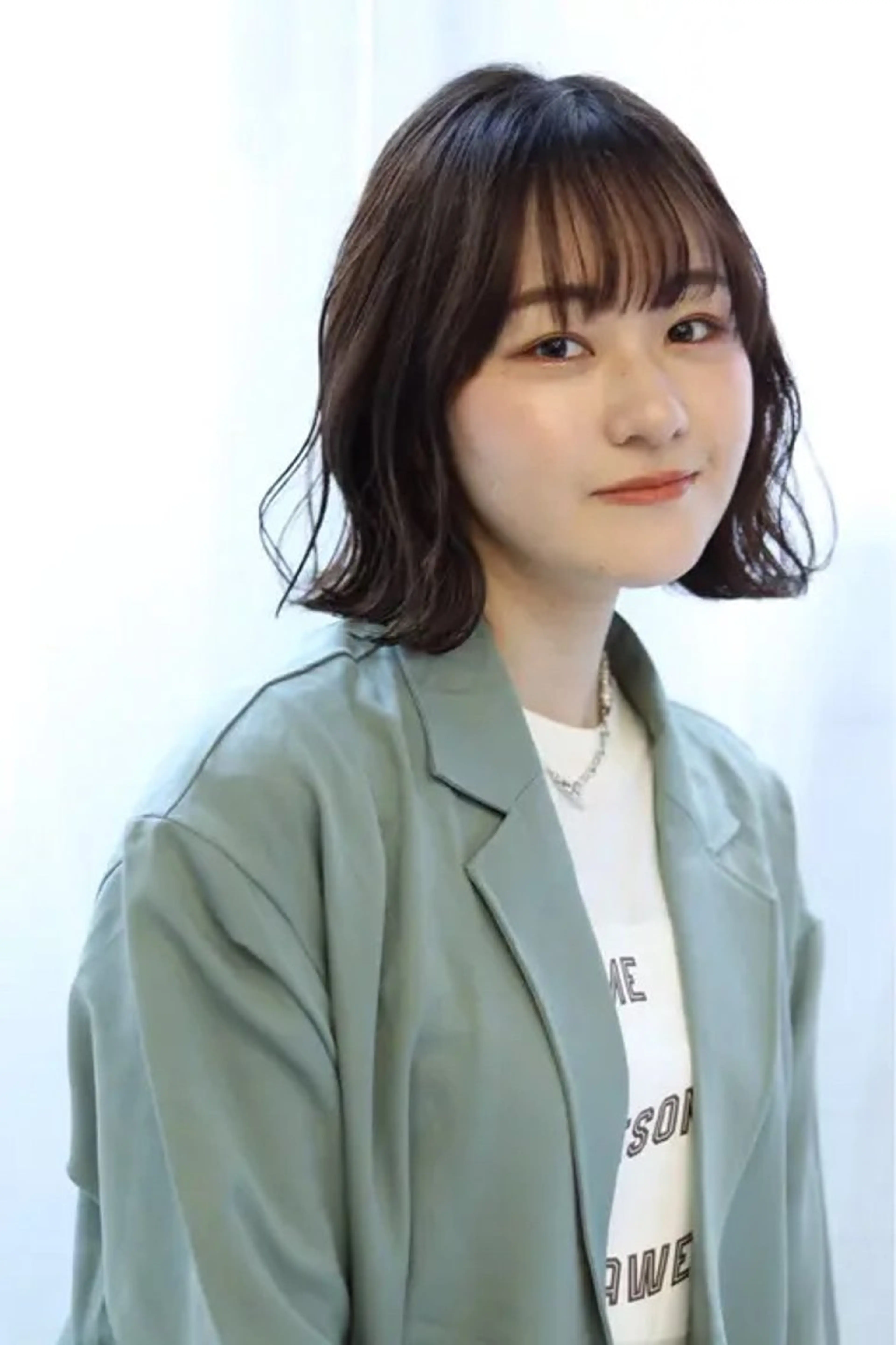 木津奈保子💚 ｶｯﾄﾓﾃﾞﾙ募集のヘアスタイル