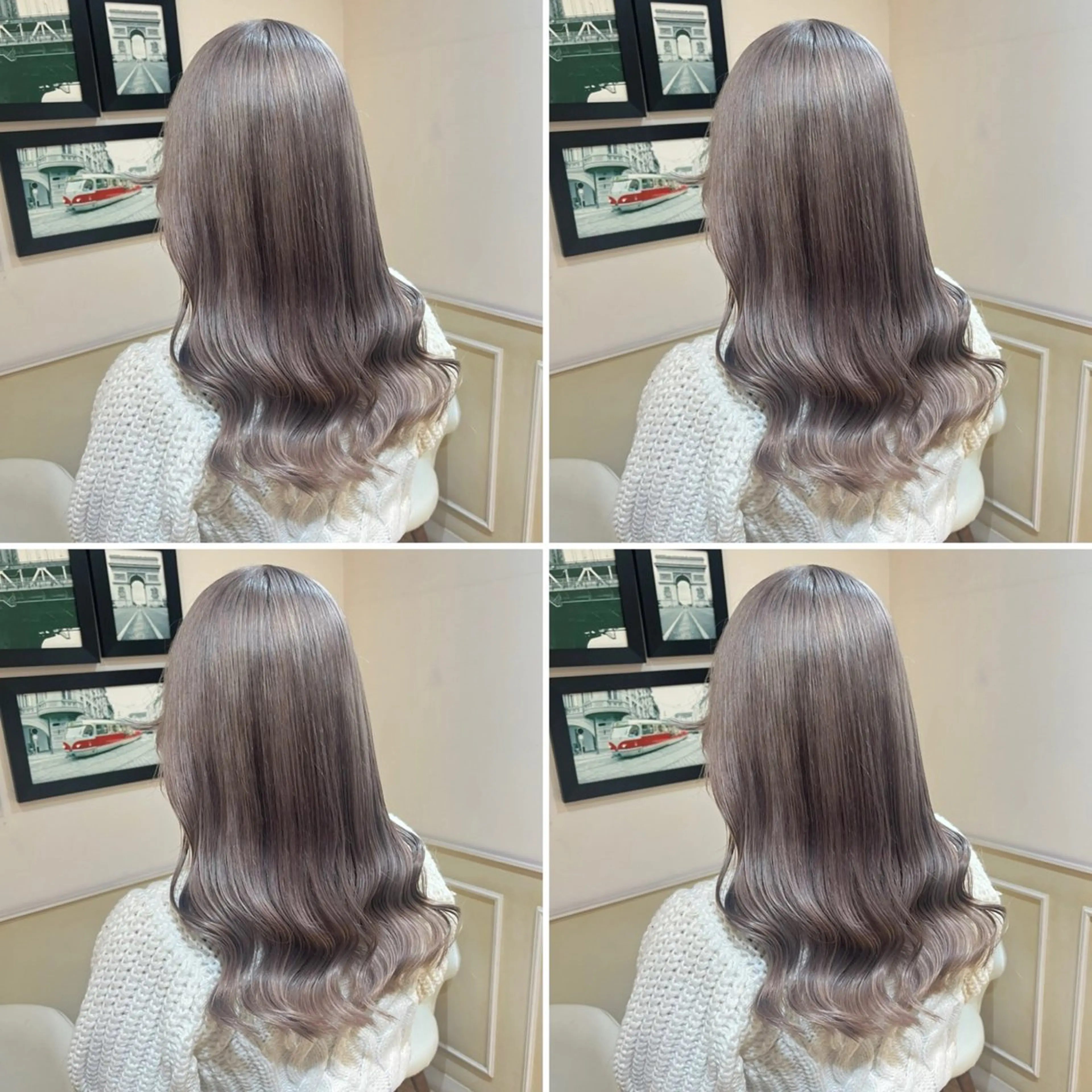 セミロング カラー カット ヘアカラー トリートメント 🔹似合わせ✖️垢抜 け職人/ℕ𝕆ℝ𝕀のヘアスタイル