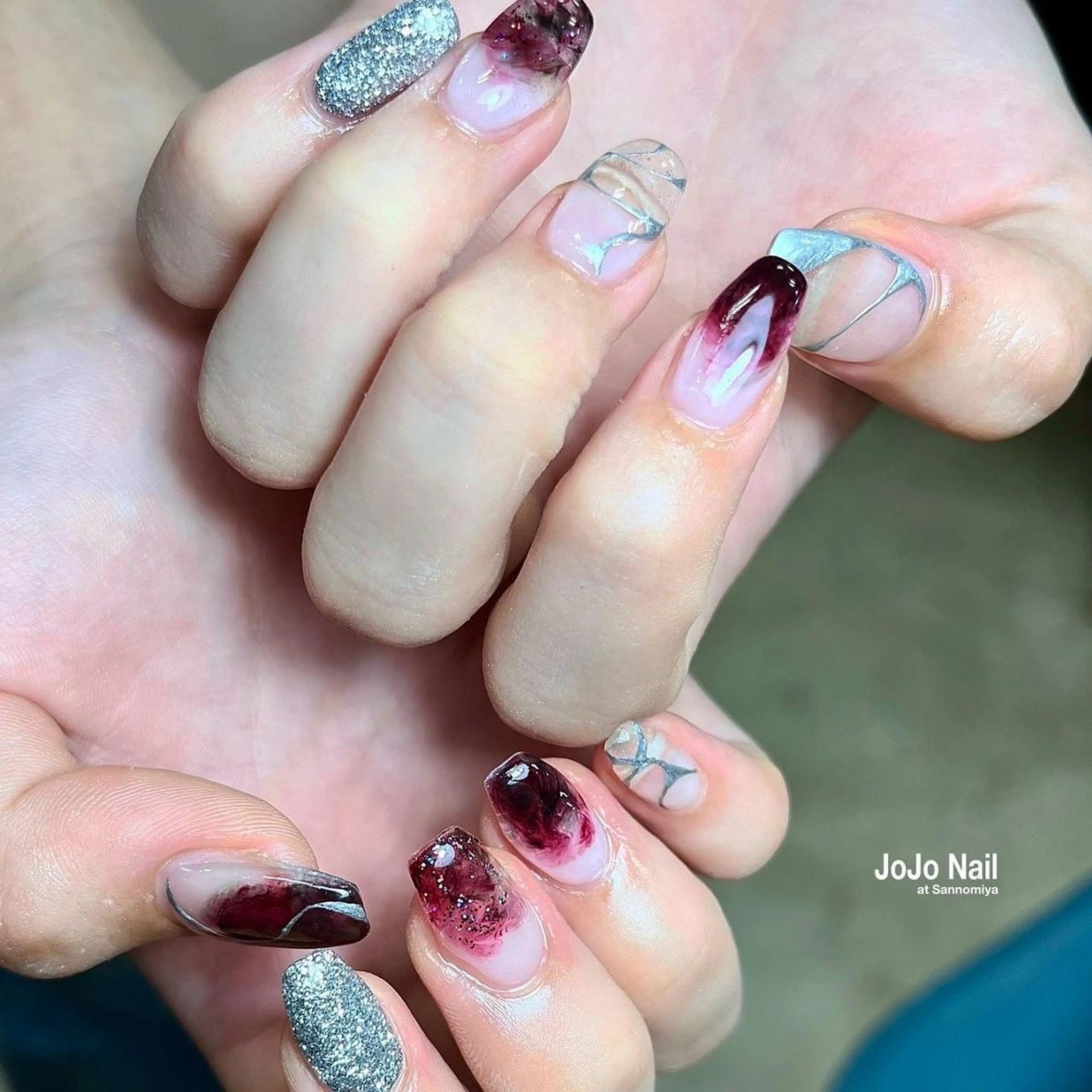 ネイル ハンドネイル AYAKA.T /JOJO@三宮のネイルデザイン