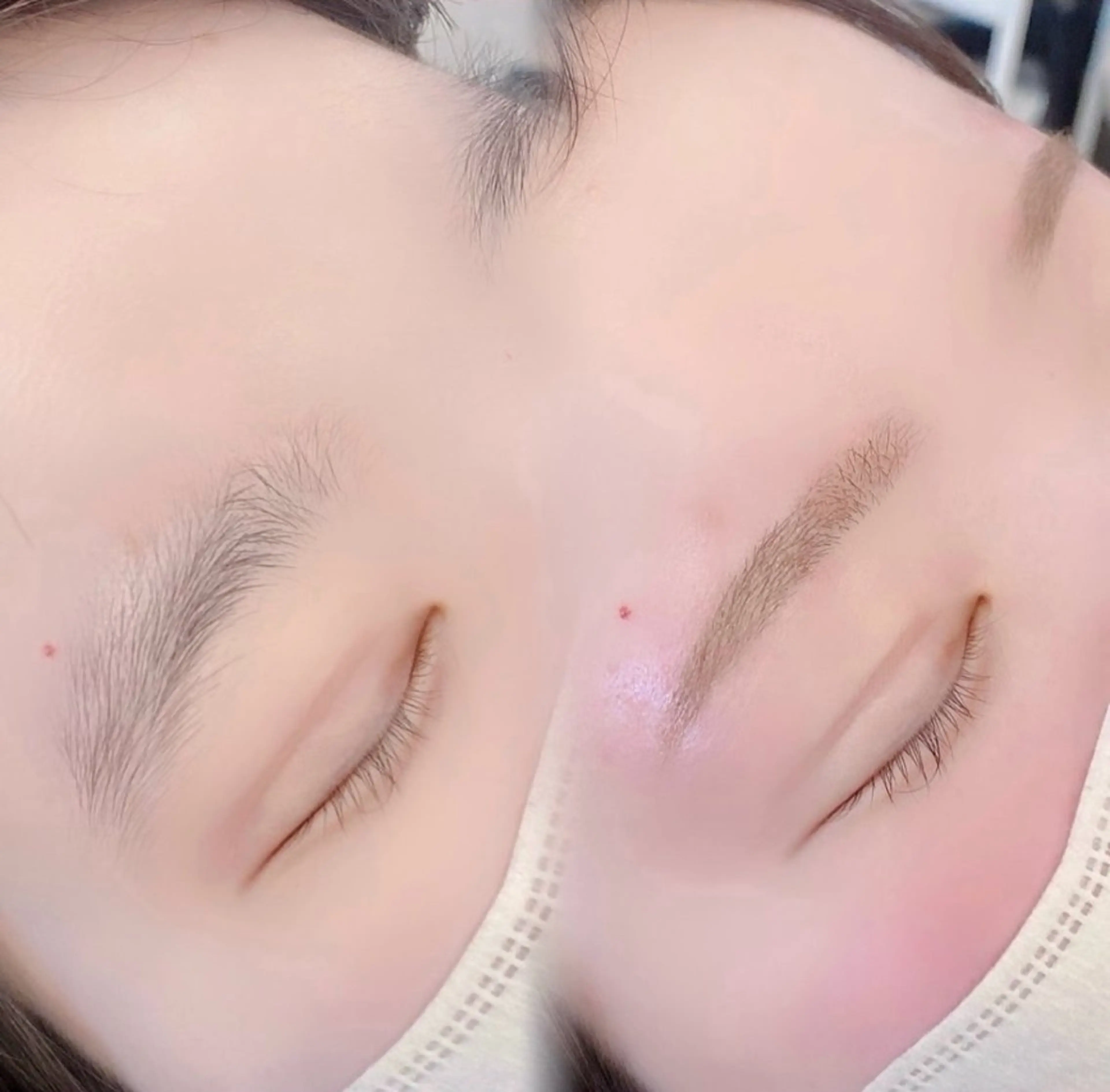 【眉毛】眉毛WAXの写真