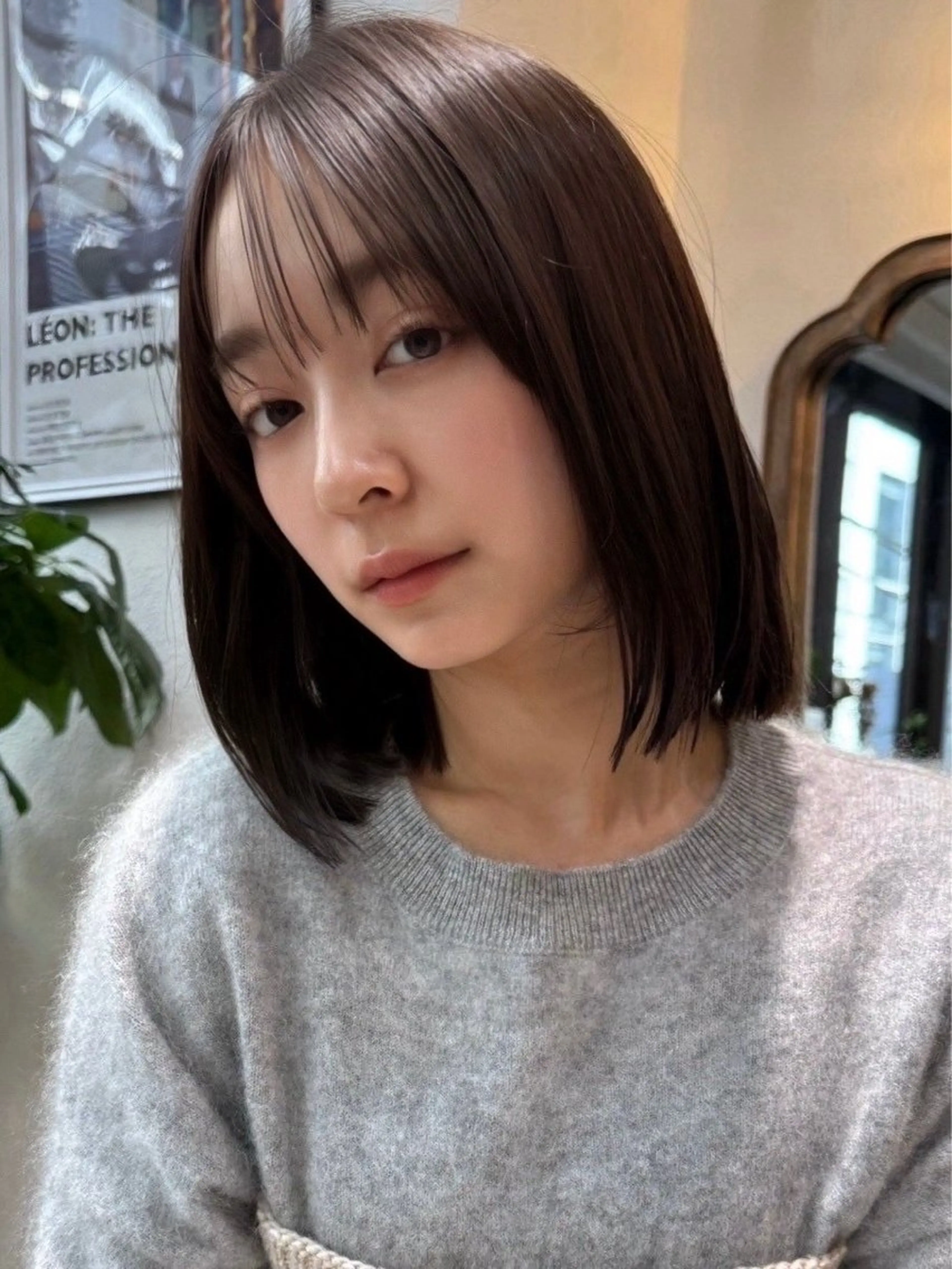 ミディアム 小林 美月  透明感カラーのヘアスタイル