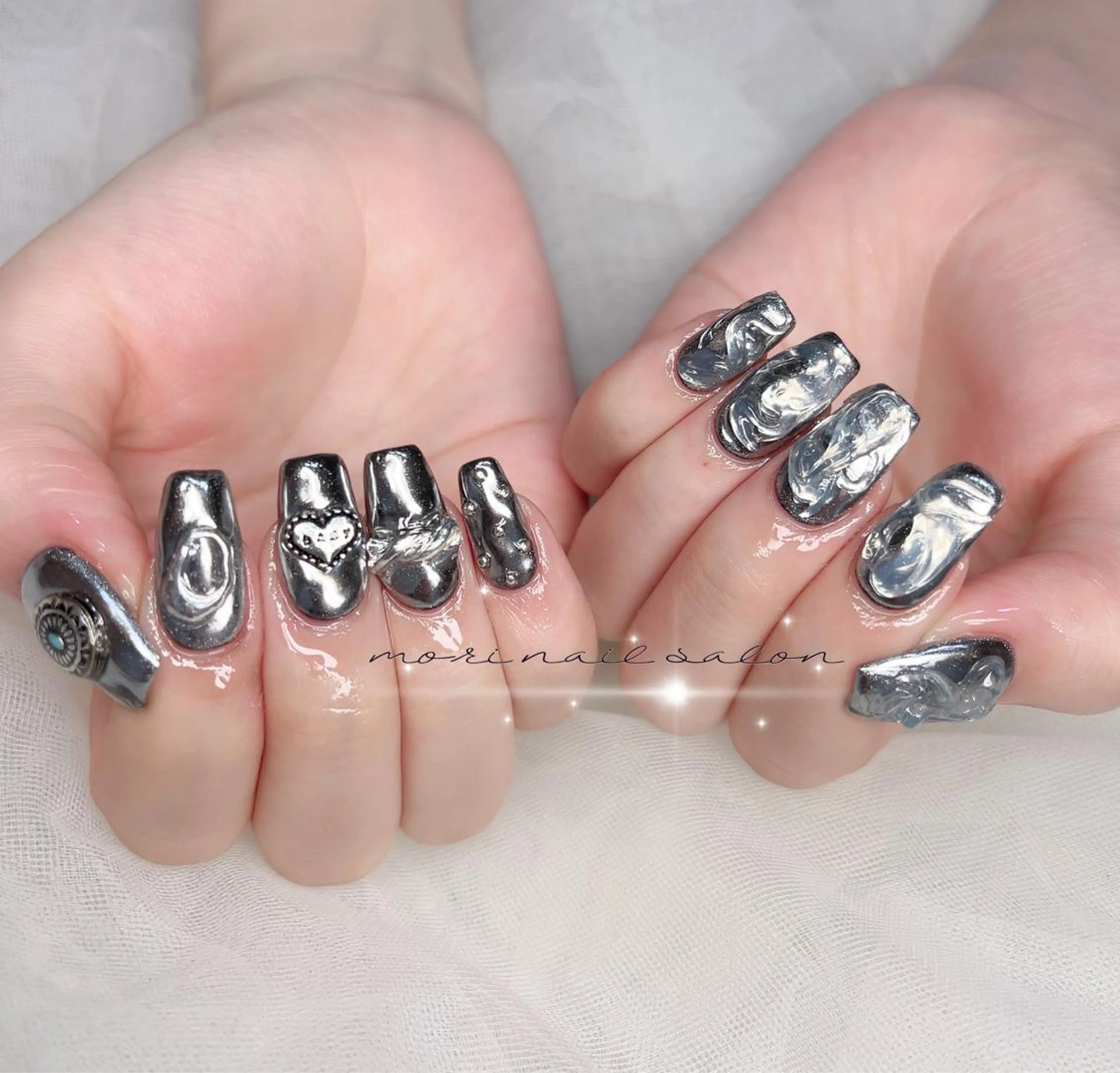 ネイル 森 ネイルサロンのネイルデザイン