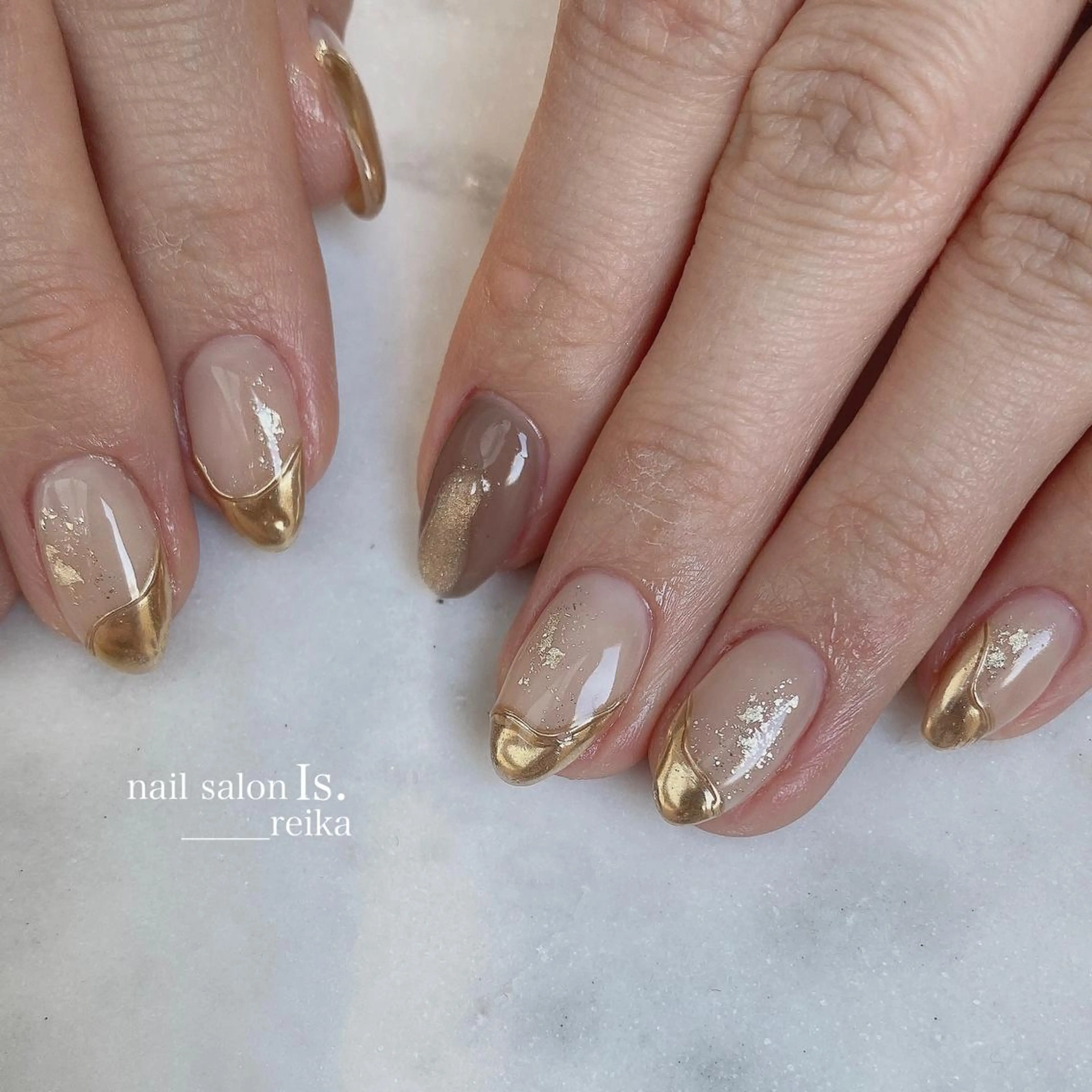 ネイル 持ち込み nail salon Is.  reikaのネイルデザイン