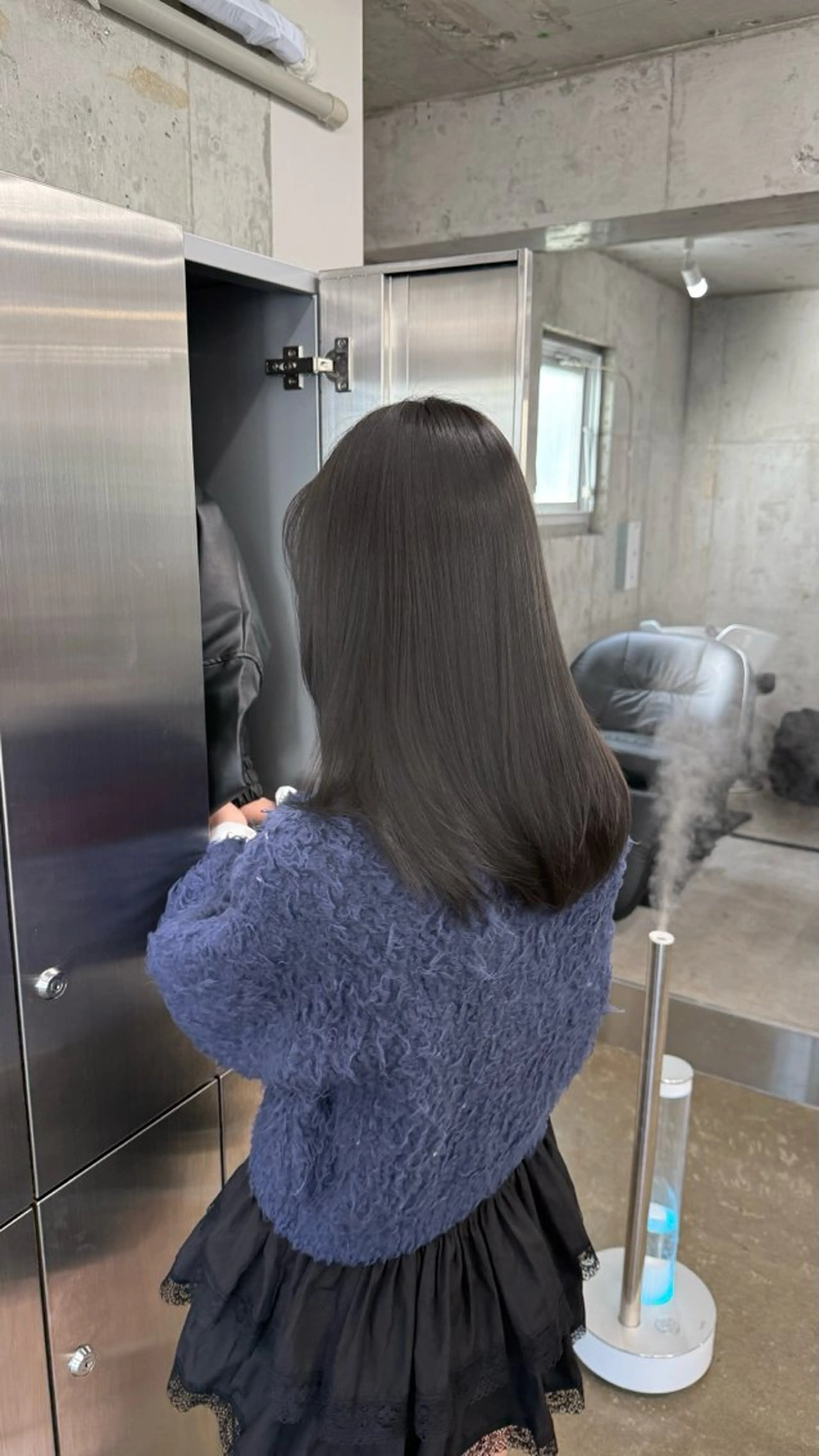 ミディアム カラー 透明感カラー グレージュ ヘアカラー トリートメント 高橋大樹/グレージュ 透明感/髪質改善のヘアスタイル