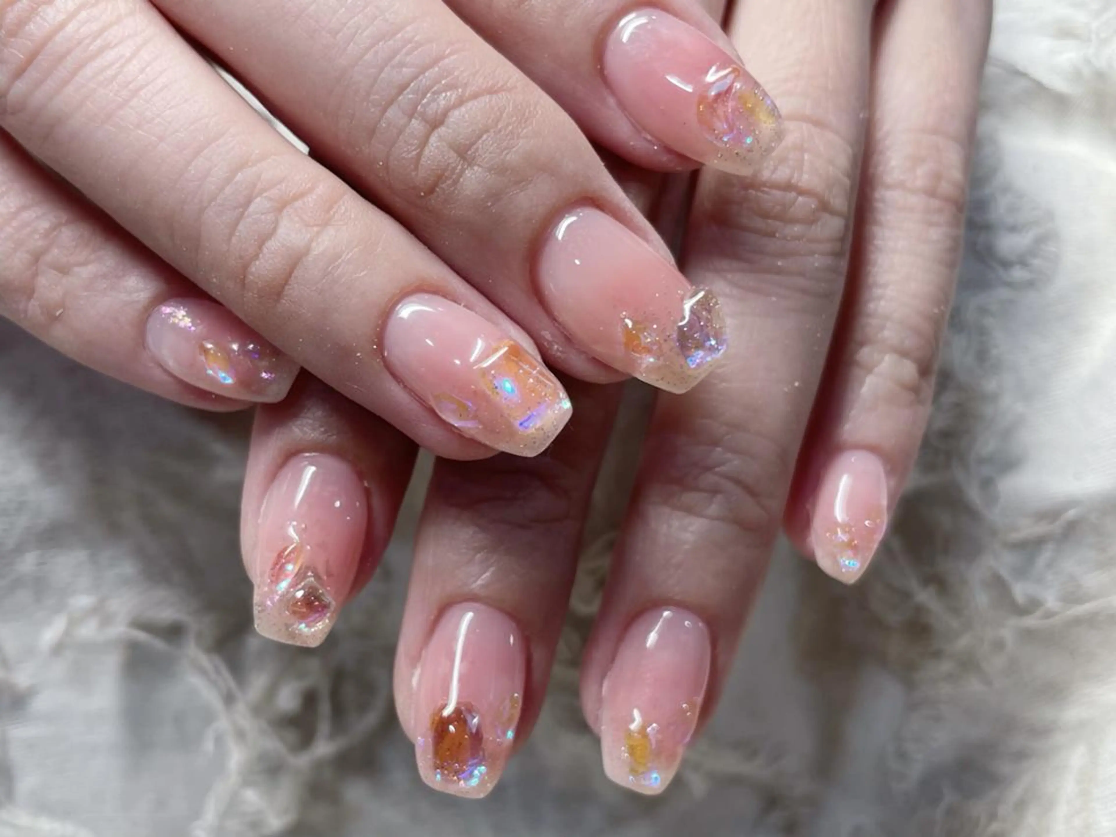 ネイル ハンドネイル MAKI💚💚💚 秋葉原.のネイルデザイン