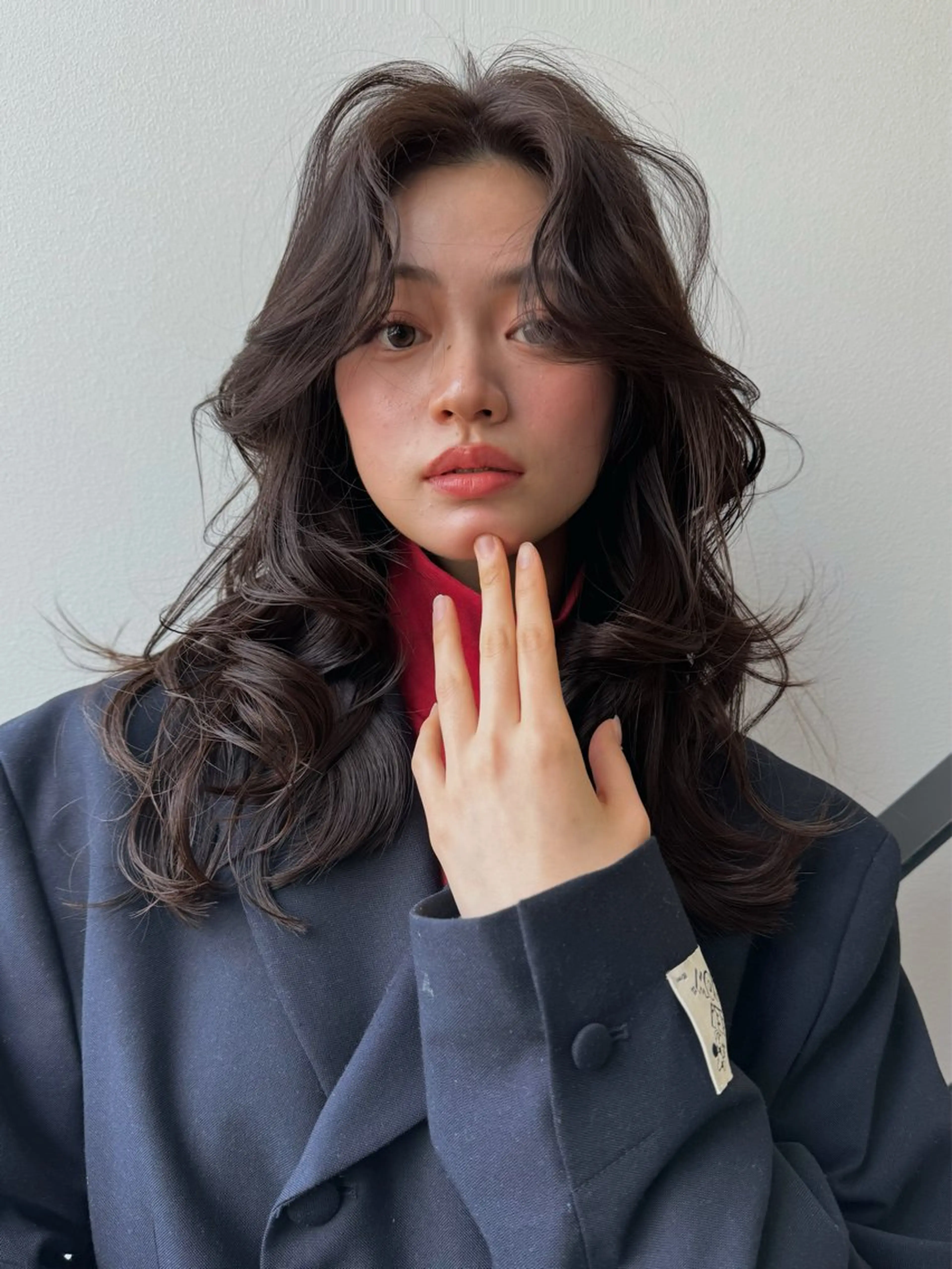 ロング カット ヘアカラー 🩵縮毛矯正・ボブ 岩原朋也🩵のヘアスタイル