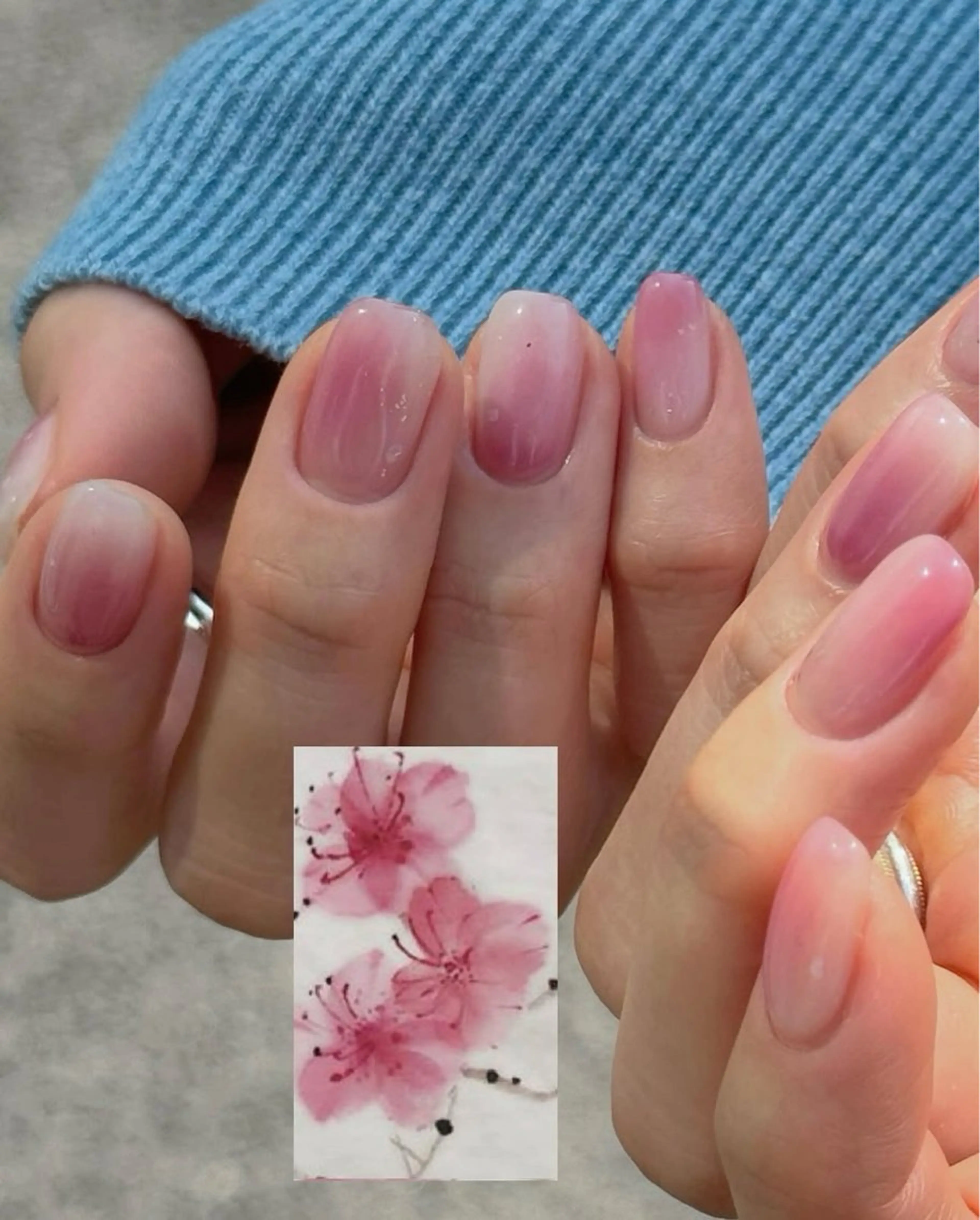 ネイル 持ち込み ハンドネイル ANA.CHUO NAILSのネイルデザイン