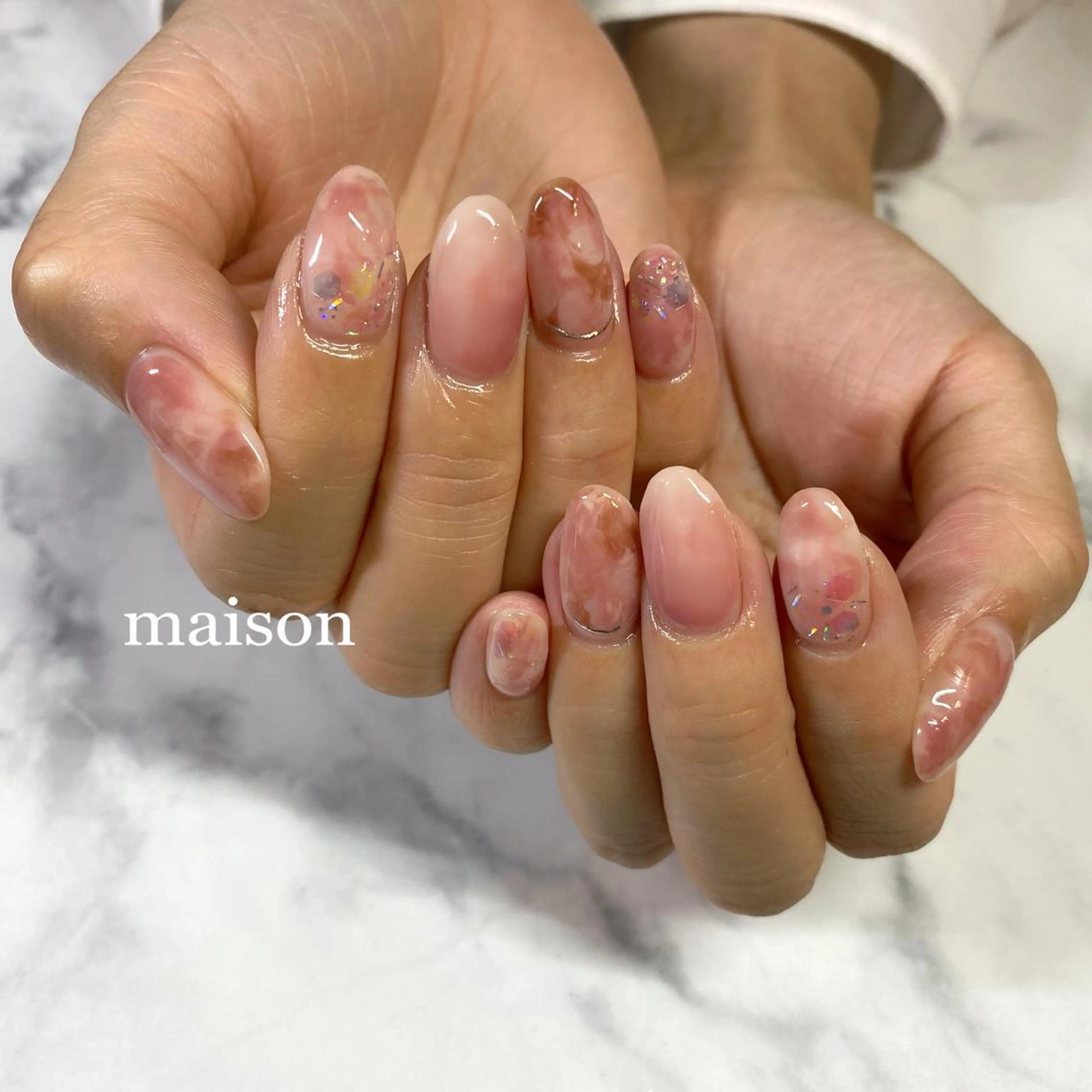 ネイル ハンドネイル ISHIHARA KANAのネイルデザイン