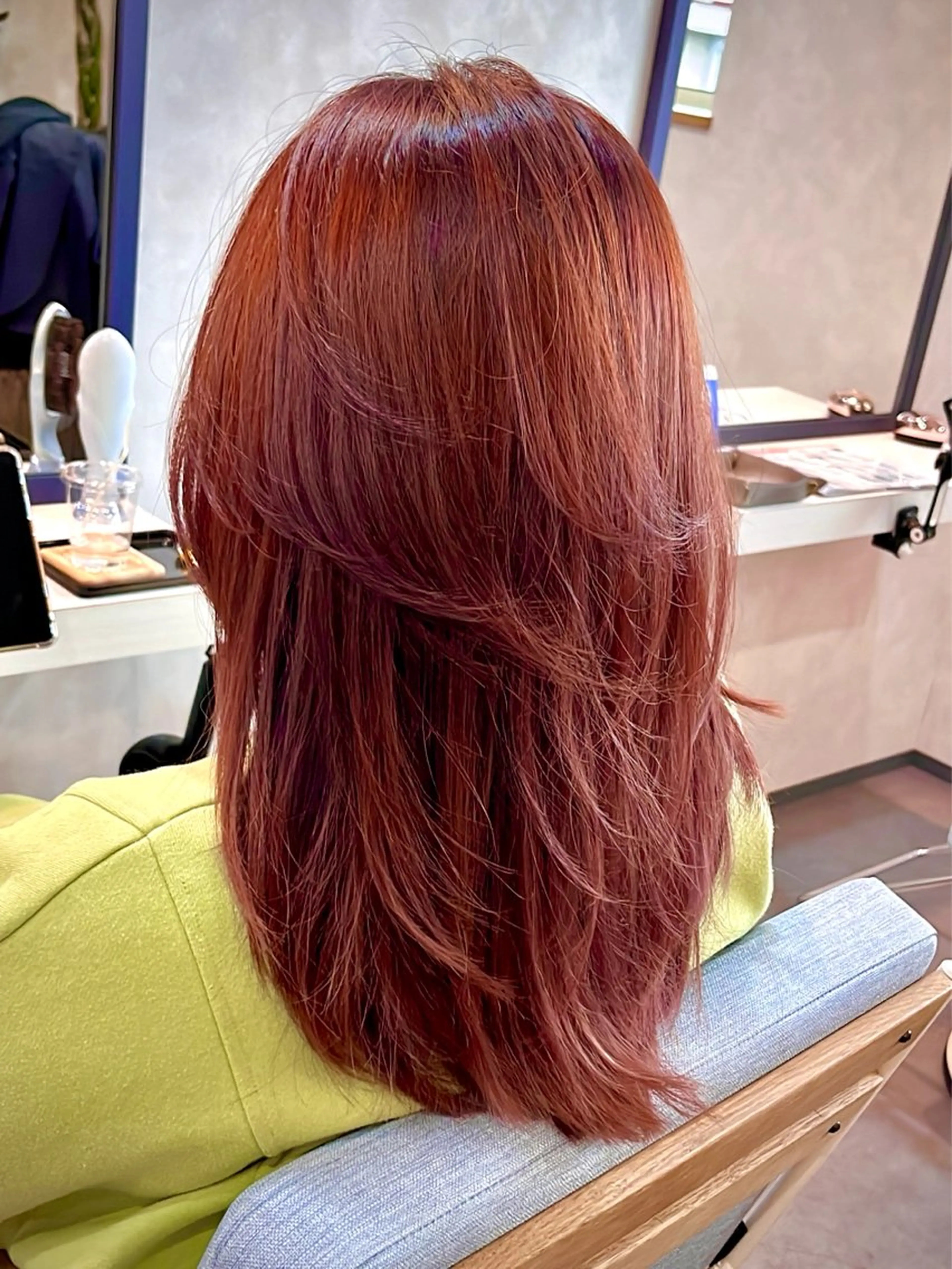 ロング カット ヘアカラー 堀井 政輝のヘアスタイル