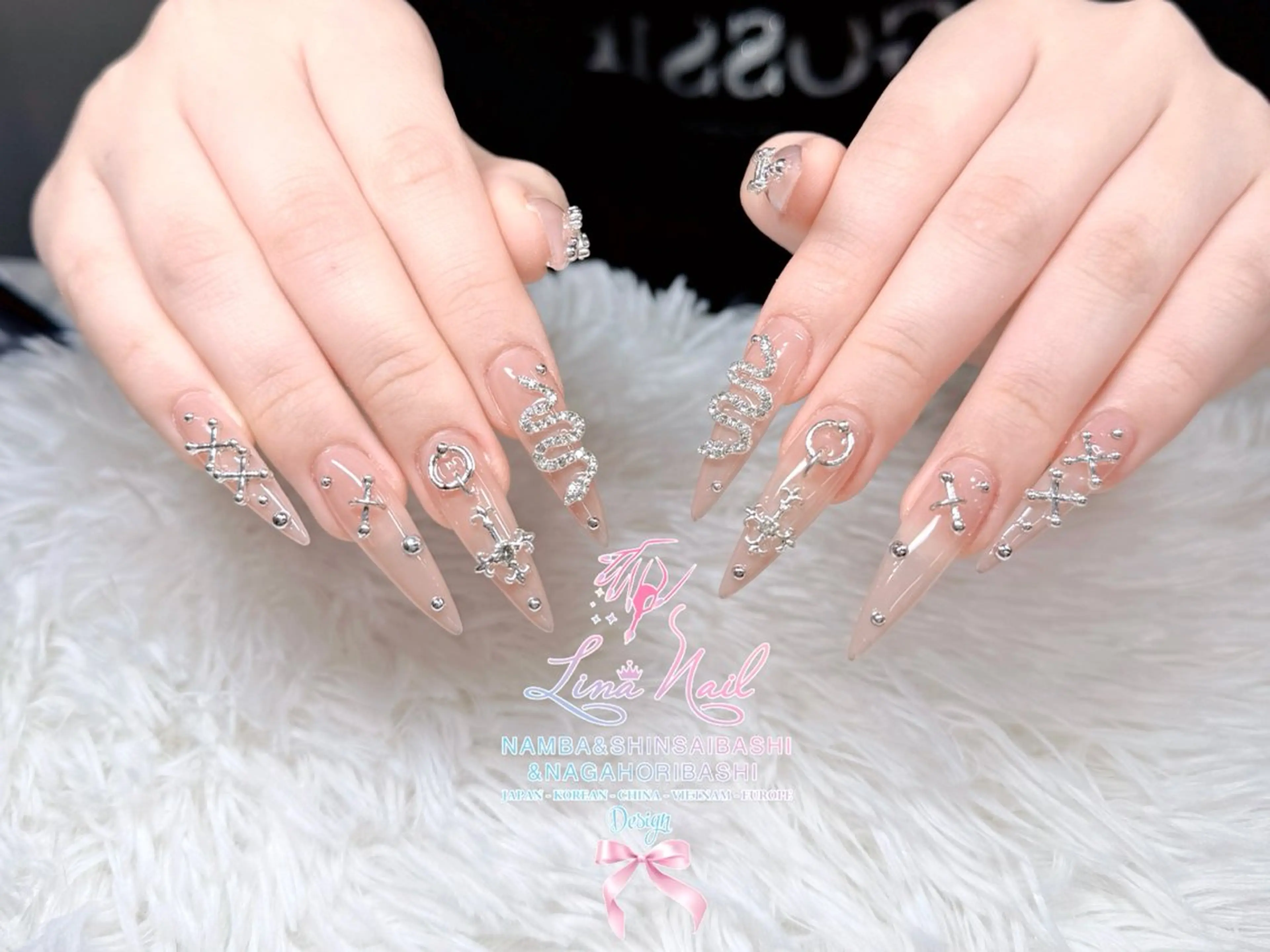 ネイル フットネイル ジェルネイル 持ち込み ネイルチップ ハンドネイル リナネイル 長堀橋店／東心斎橋店のネイルデザイン
