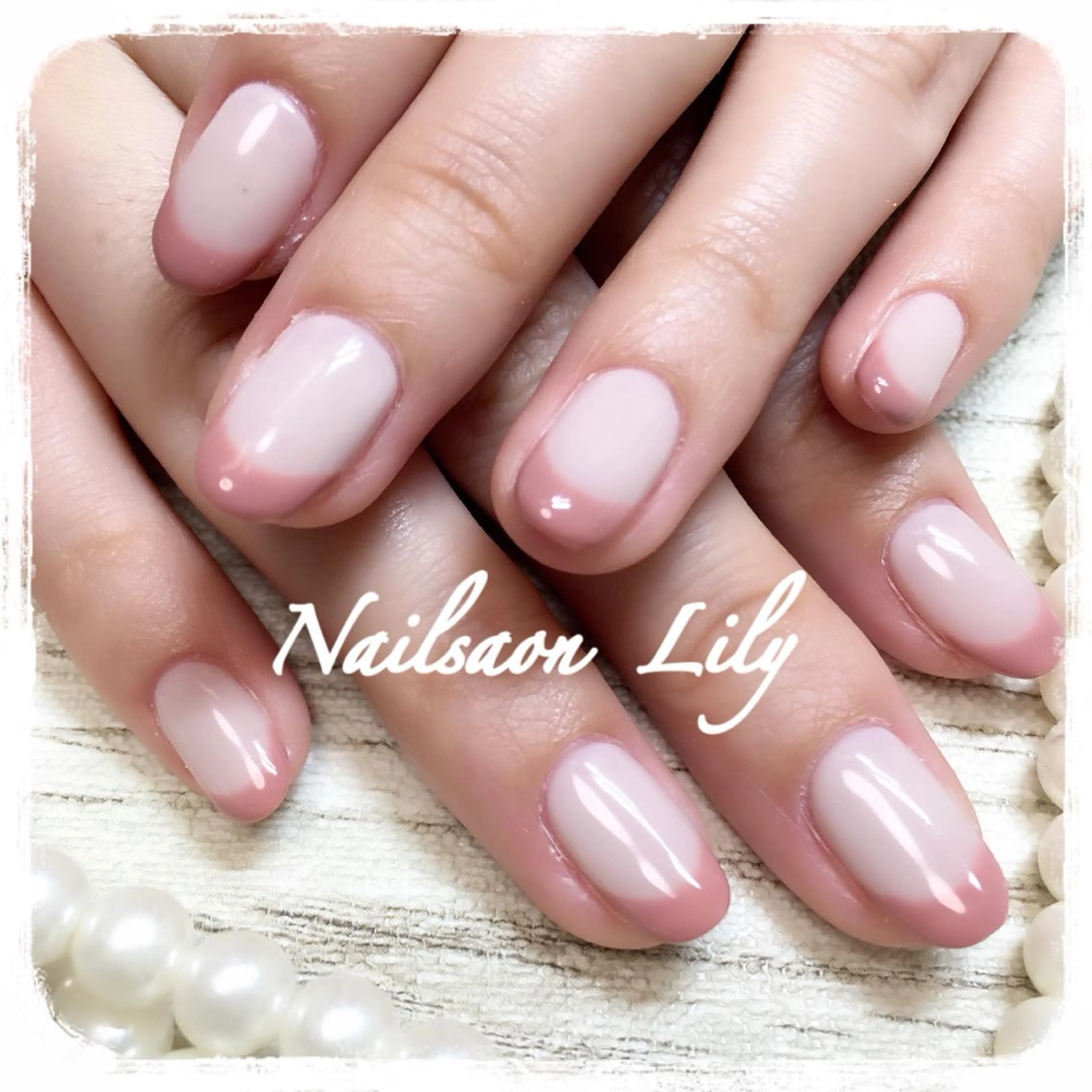 ネイル フレンチネイル Nailsalon Lilyのネイルデザイン