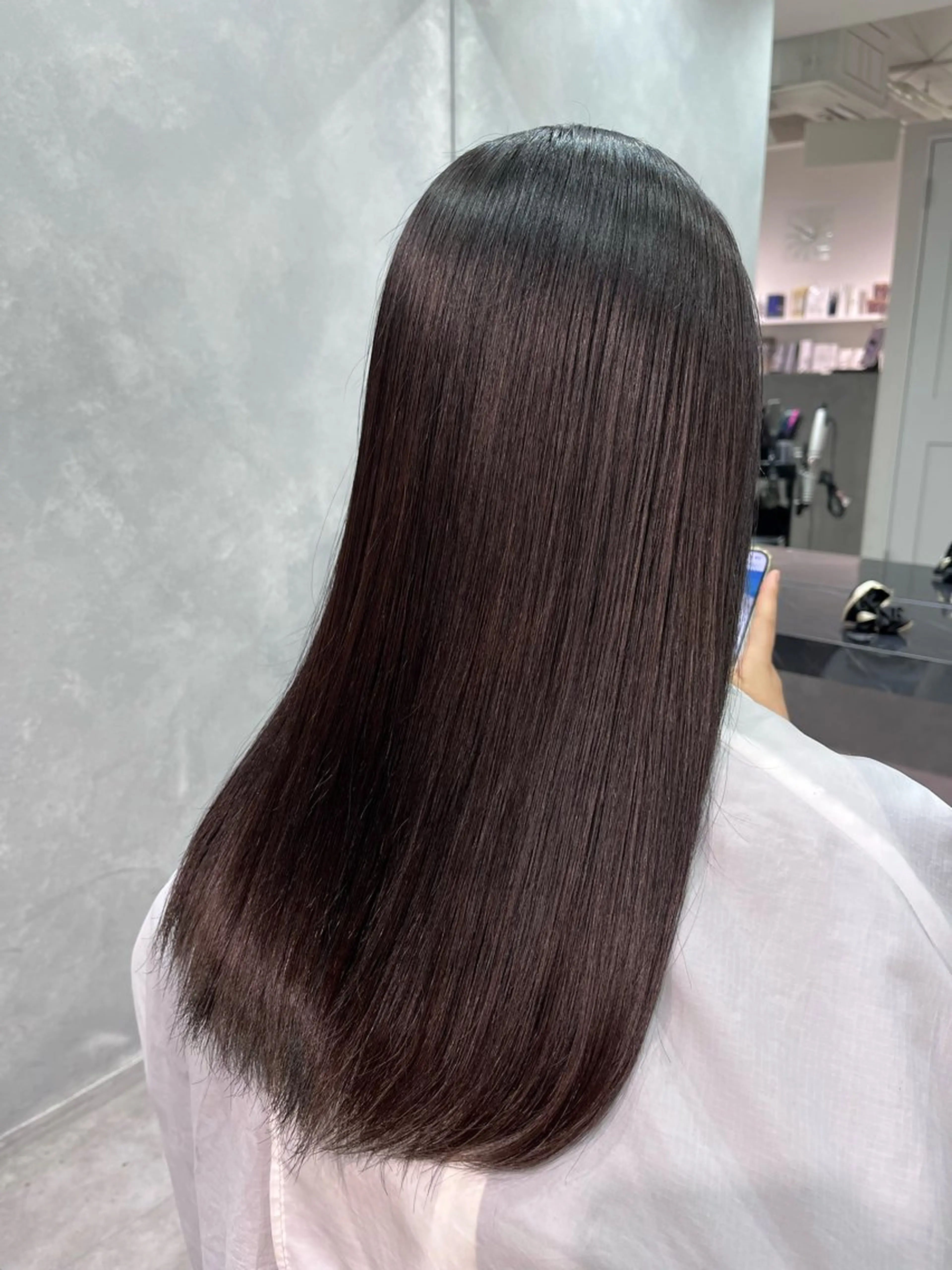 パーマ 髪質改善 縮毛矯正 ストレートパーマ 縮毛矯正 トリートメント 美髪艶髪✨️/千種 さなのヘアスタイル