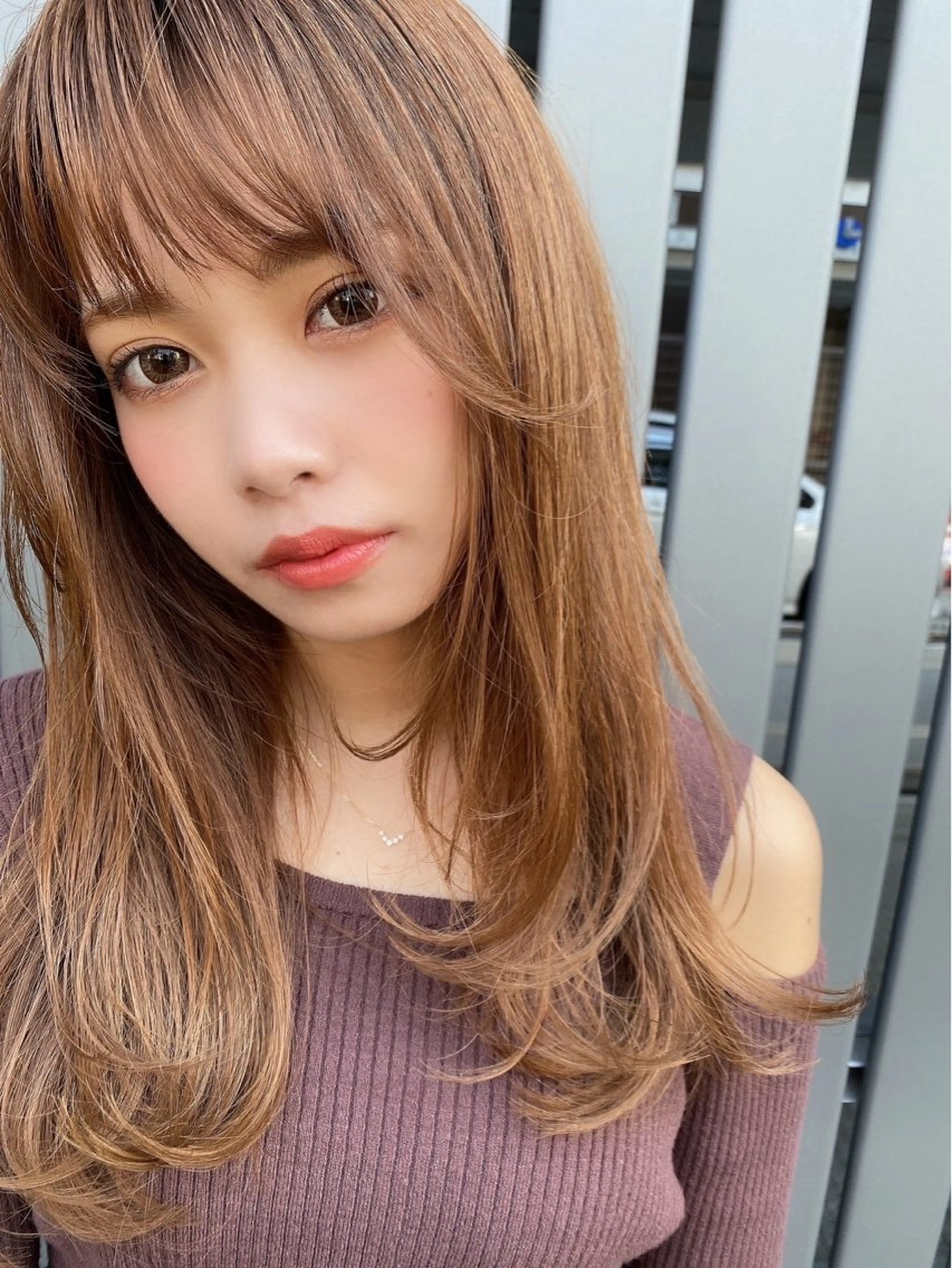 ロング レイヤーカット Glimpse  大濠店所属・赤嶺/メンズカット メンズパーマのヘアスタイル