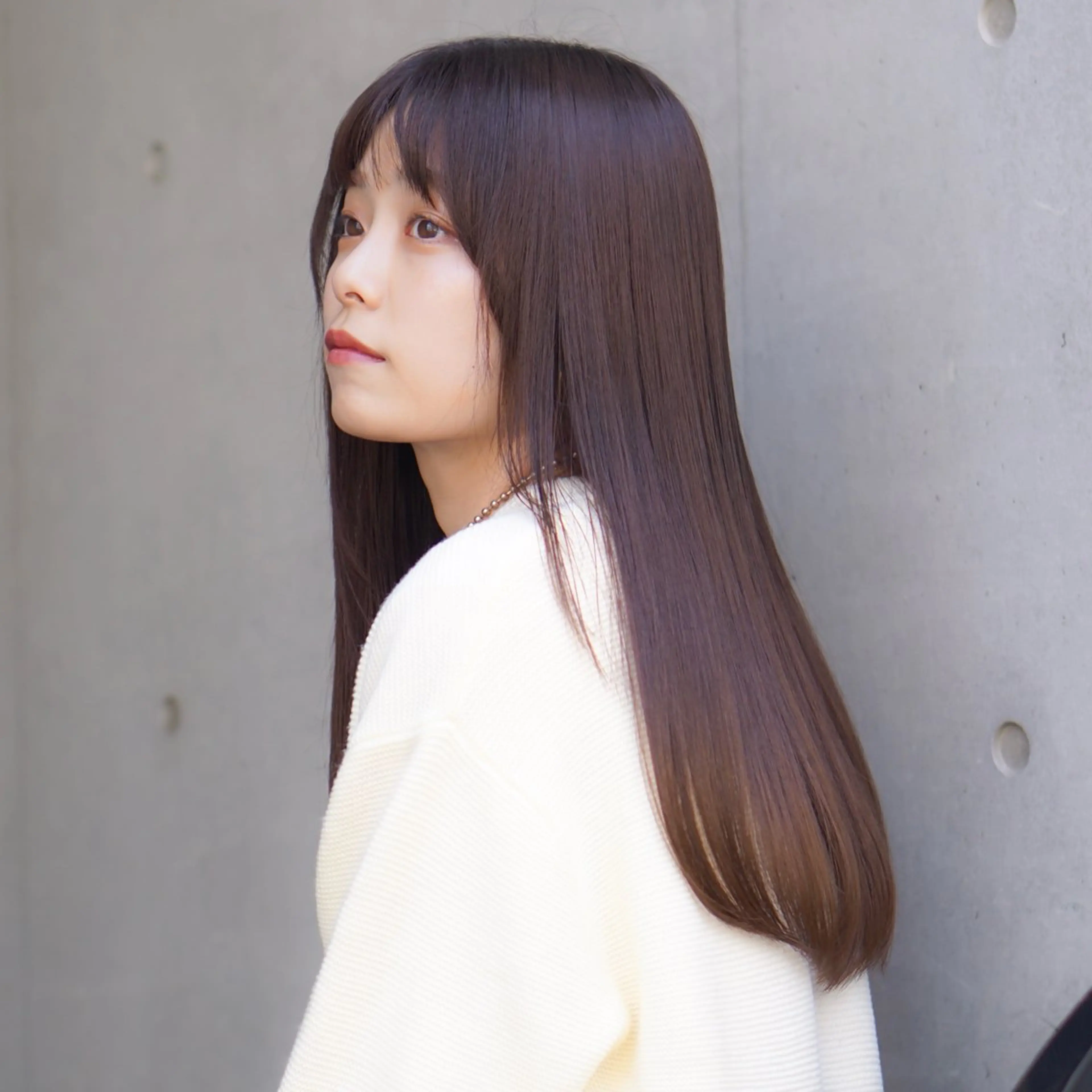 カット+髪質改善ストレート+トリートメントの写真