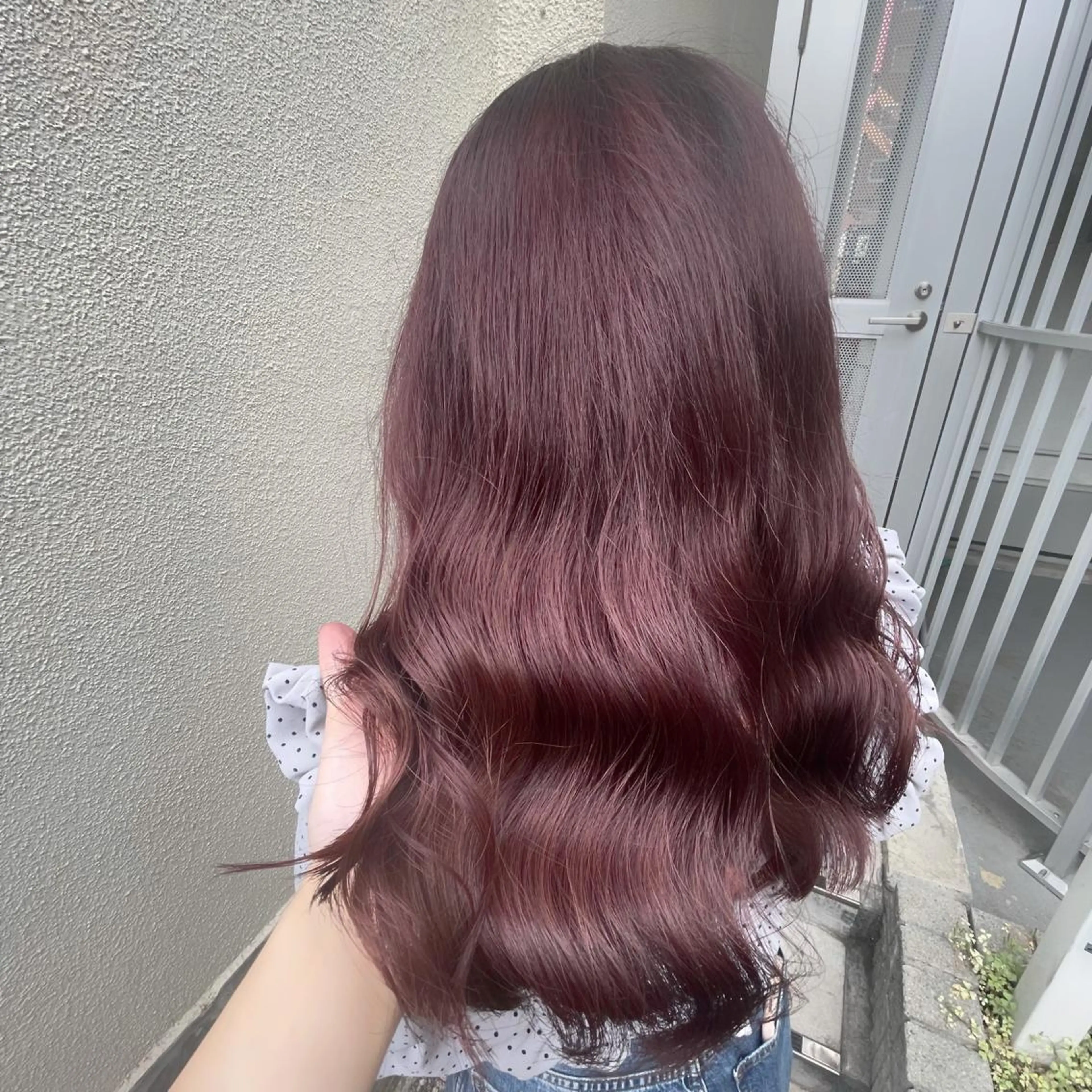 セミロング カラー ベージュカラー ブリーチ ケアブリーチ ダブルカラー イルミナカラー ヘアカラー トリートメント ブリーチなし Wカラー🩷星野翔太のヘアスタイル