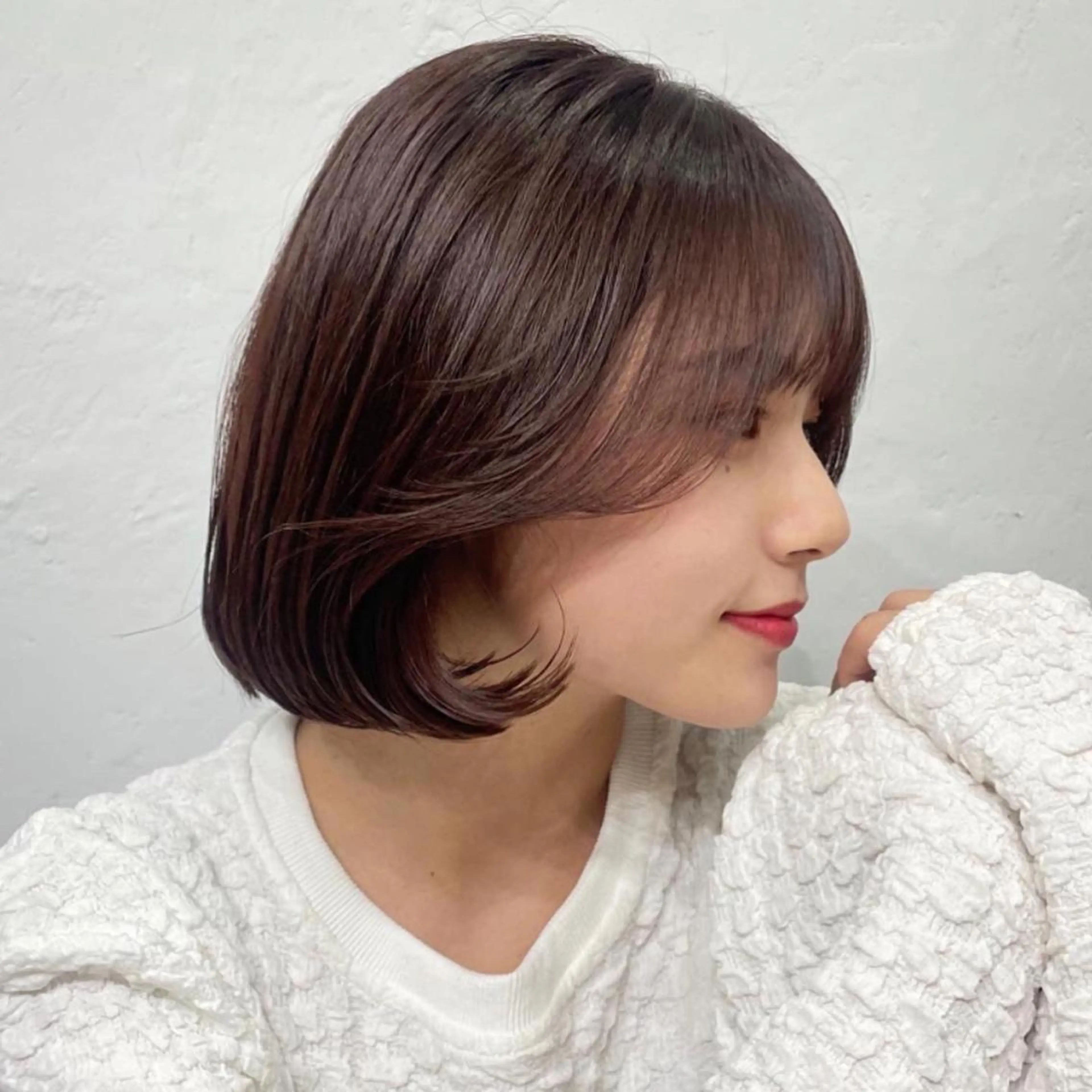 カラー amu/ブリーチなし ダブルカラーのヘアスタイル