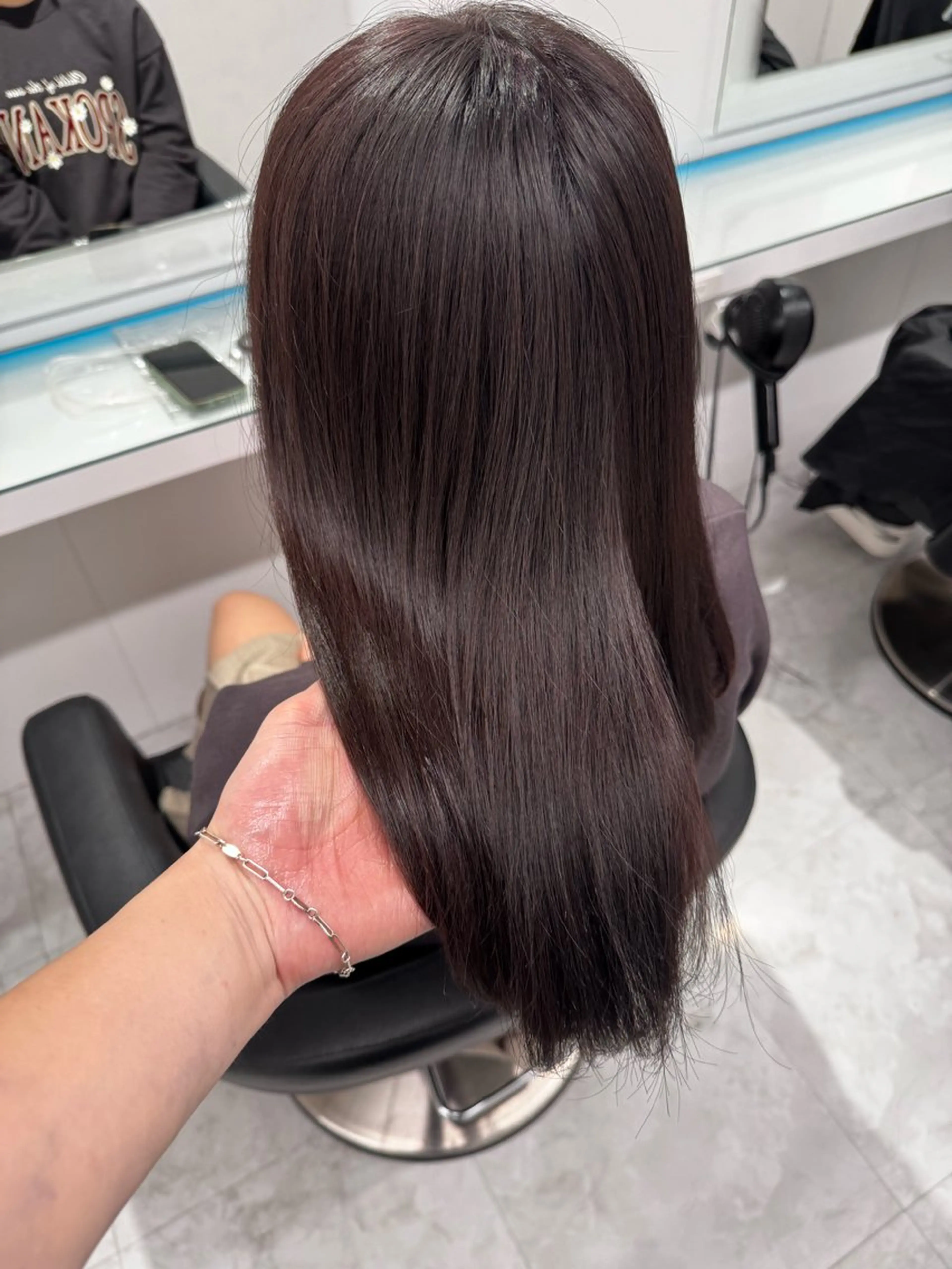 カラー 透け上品ハイトーン 職人ゆうと🤍のヘアスタイル