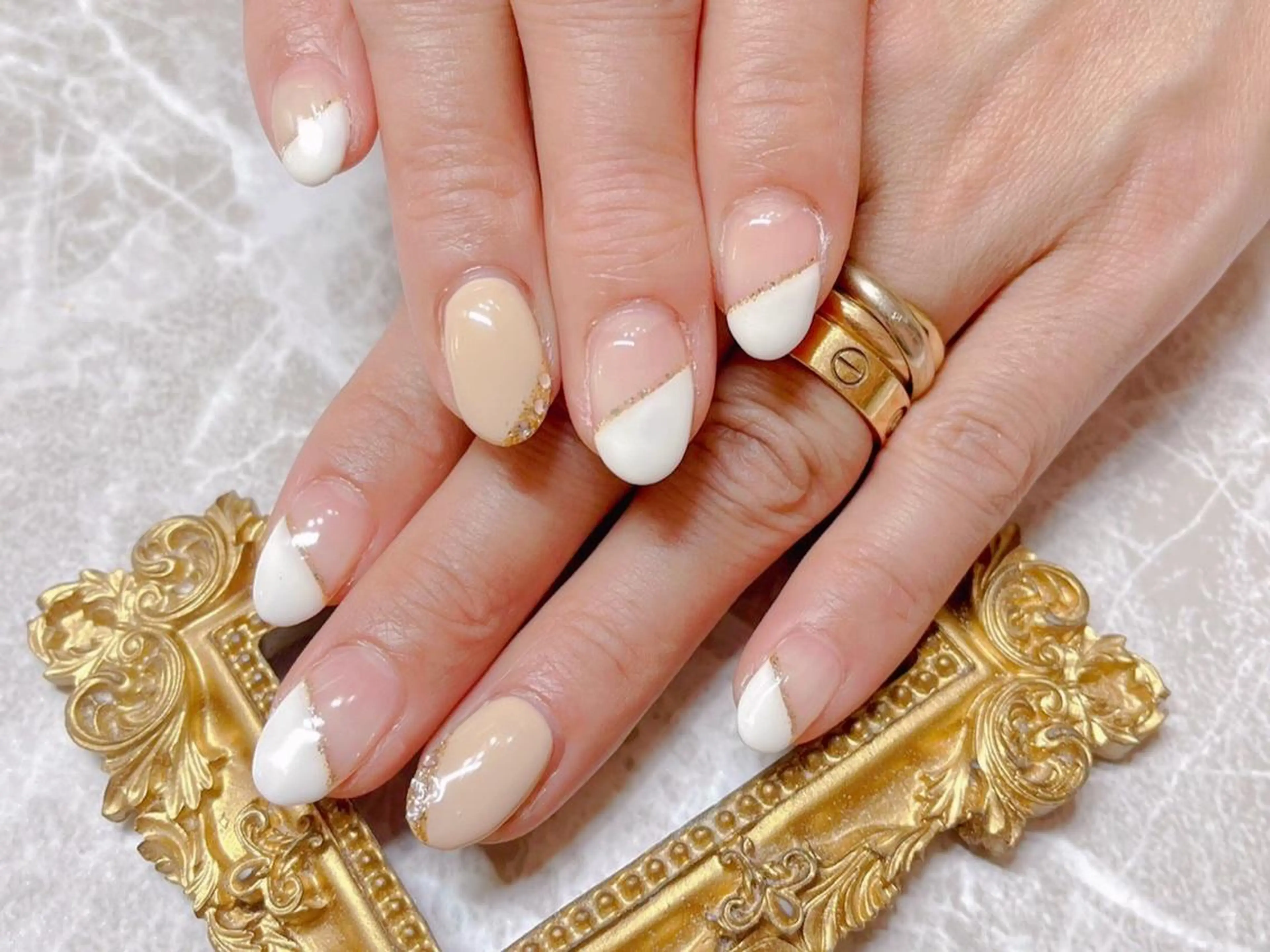 ネイル ハンドネイル マジックミラー所属・マジック ミラーのネイルデザイン