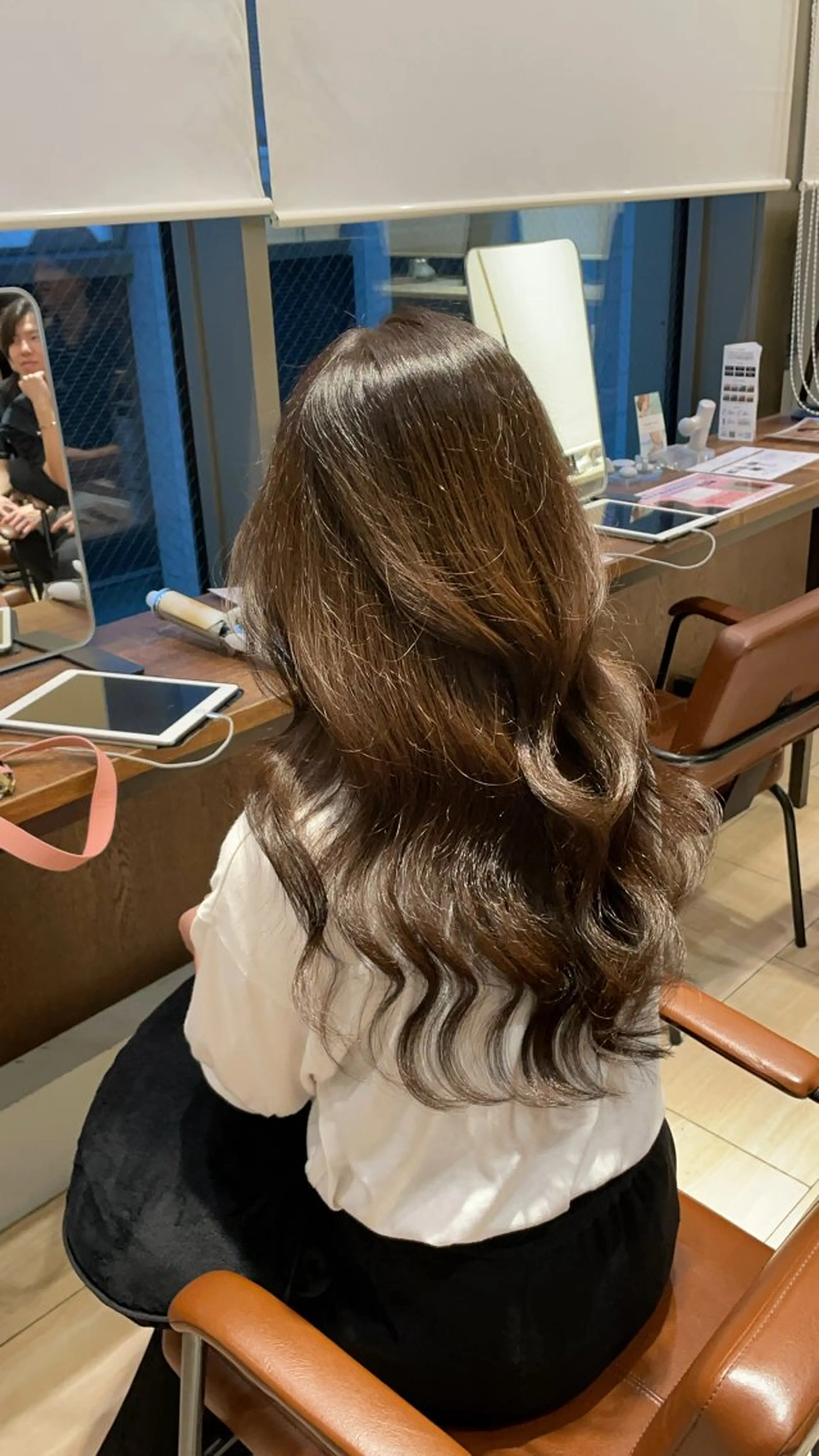 ロング トリートメント ヘッドスパ 艶カラー/アレンジ/ はまぐちうみのヘアスタイル