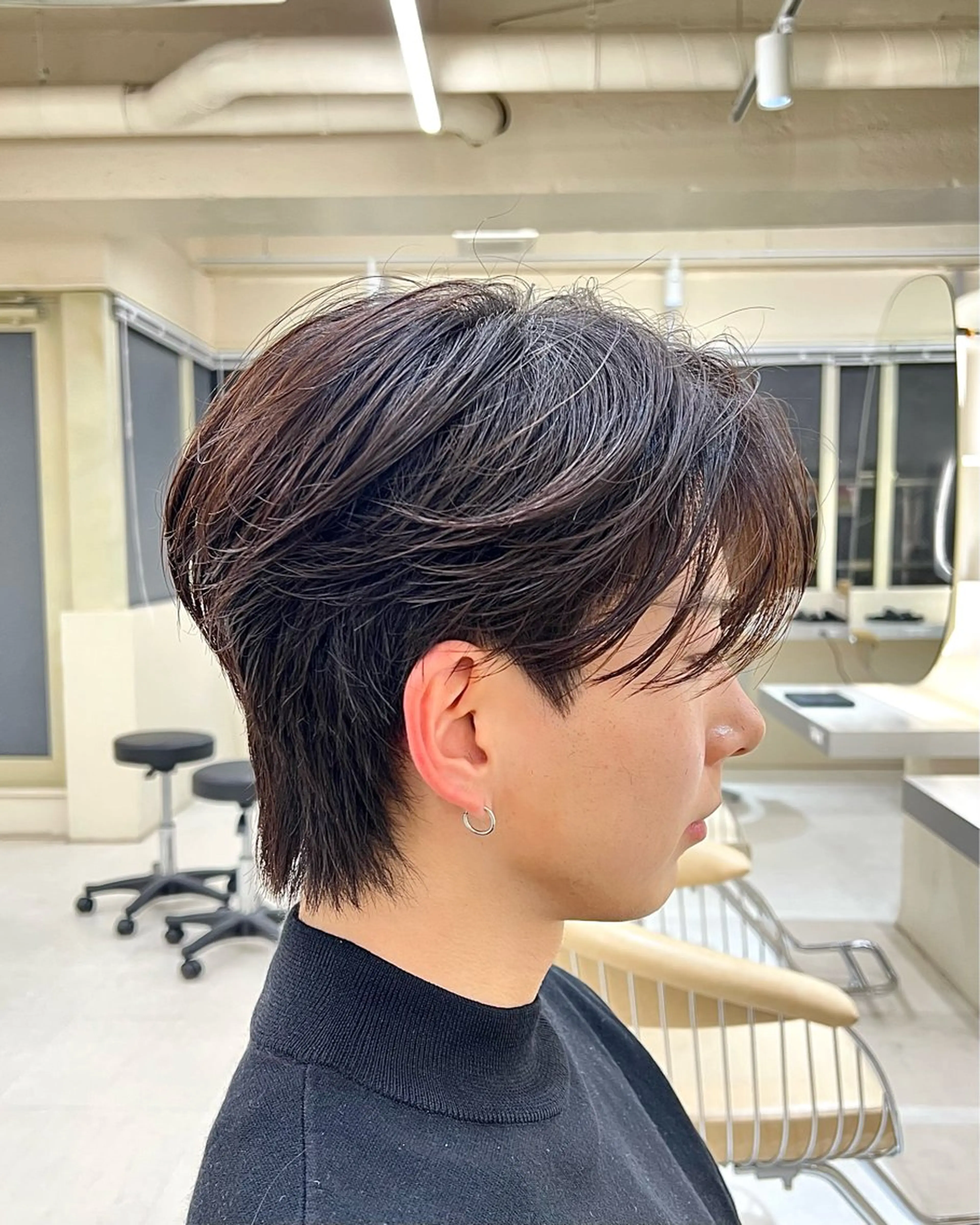 メンズ 横浜/ショート/ レイヤーカットのヘアスタイル