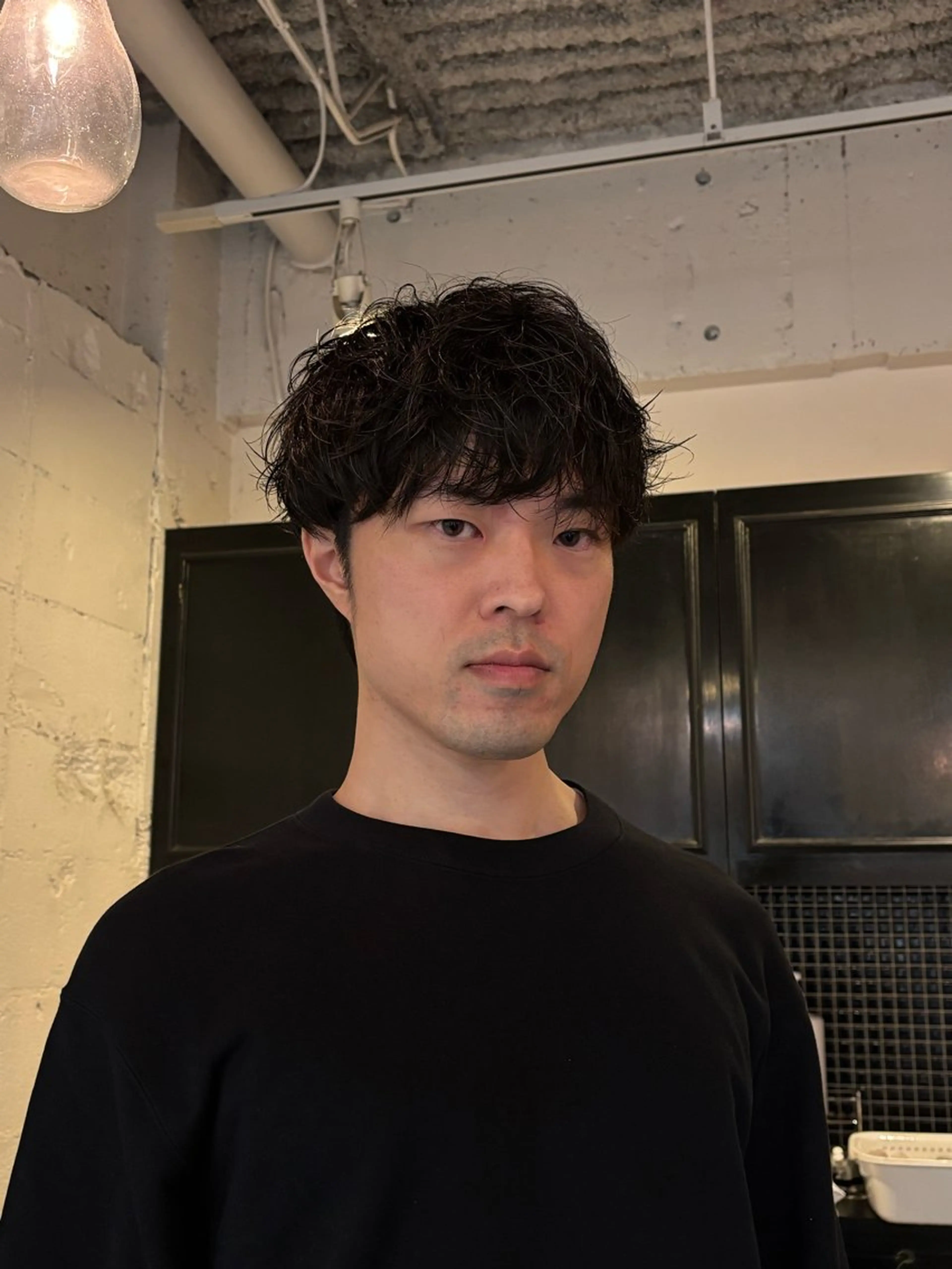 ショート パーマ メンズ green所属・⚡️Hiroto/ men’sのヘアスタイル