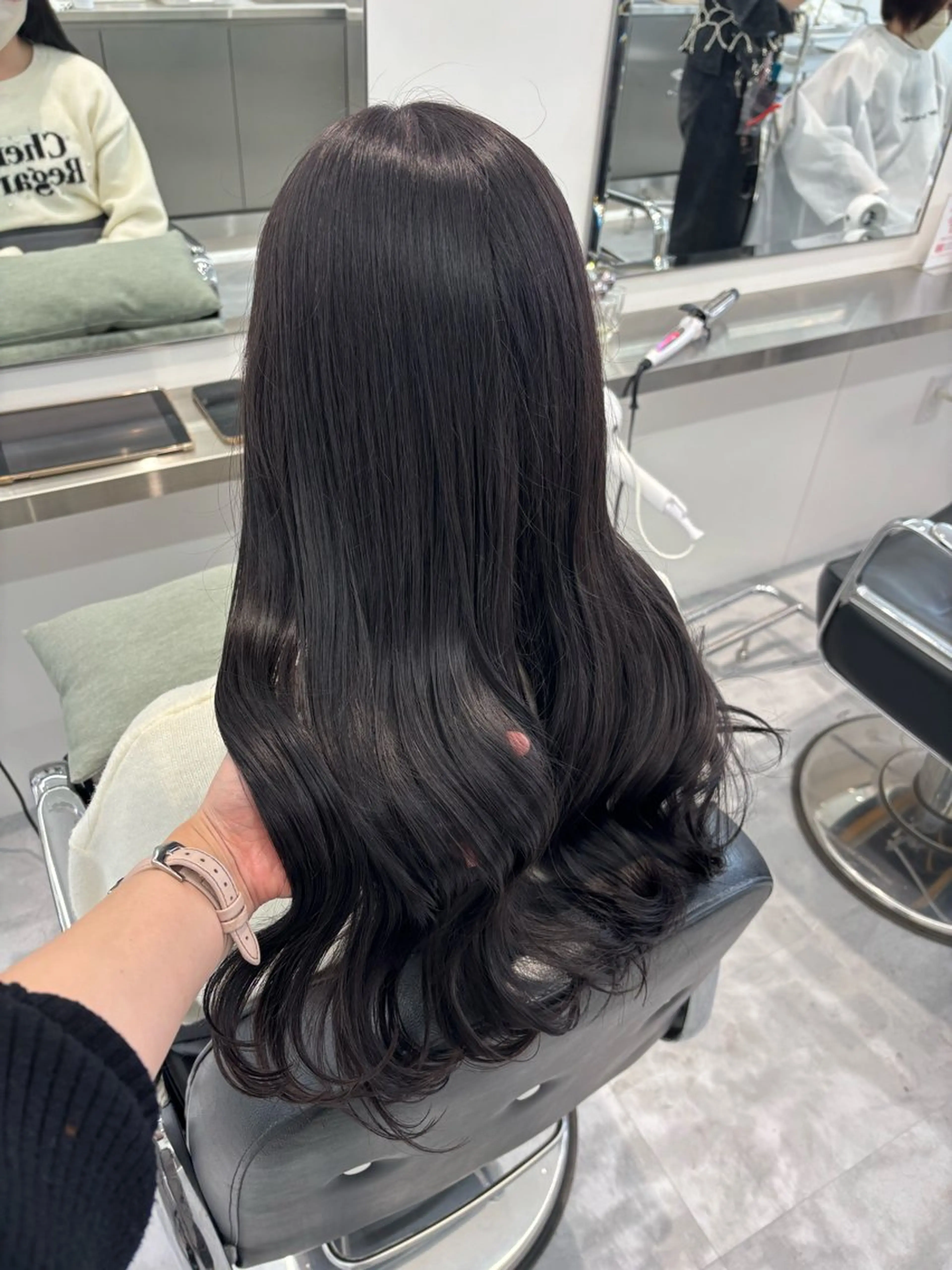 ロング カラー ロング ParveMix 🐾鳥取彩花のヘアスタイル